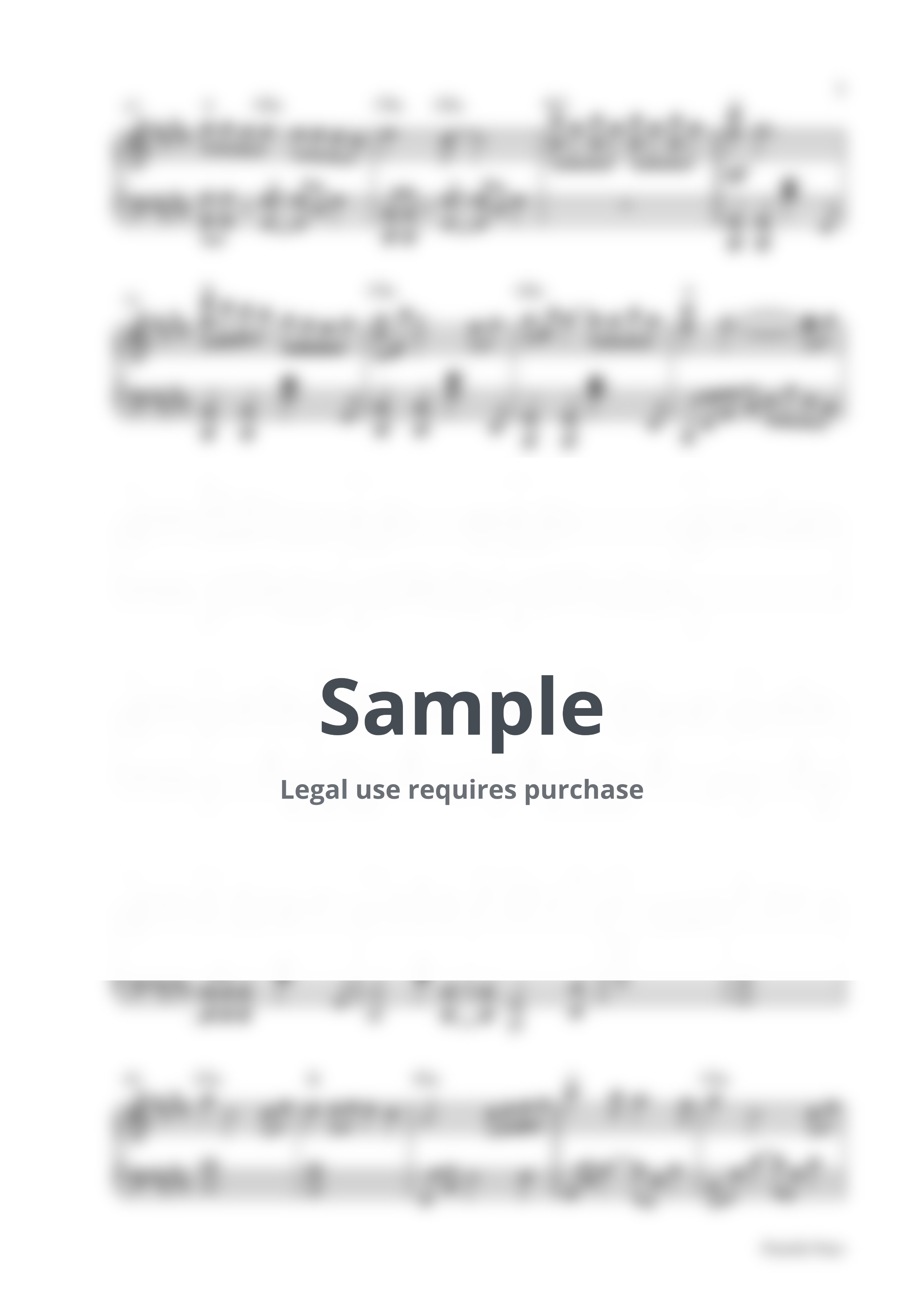 KPop Demon Hunters - Takedown (Piano Sheet) by Pianella Piano