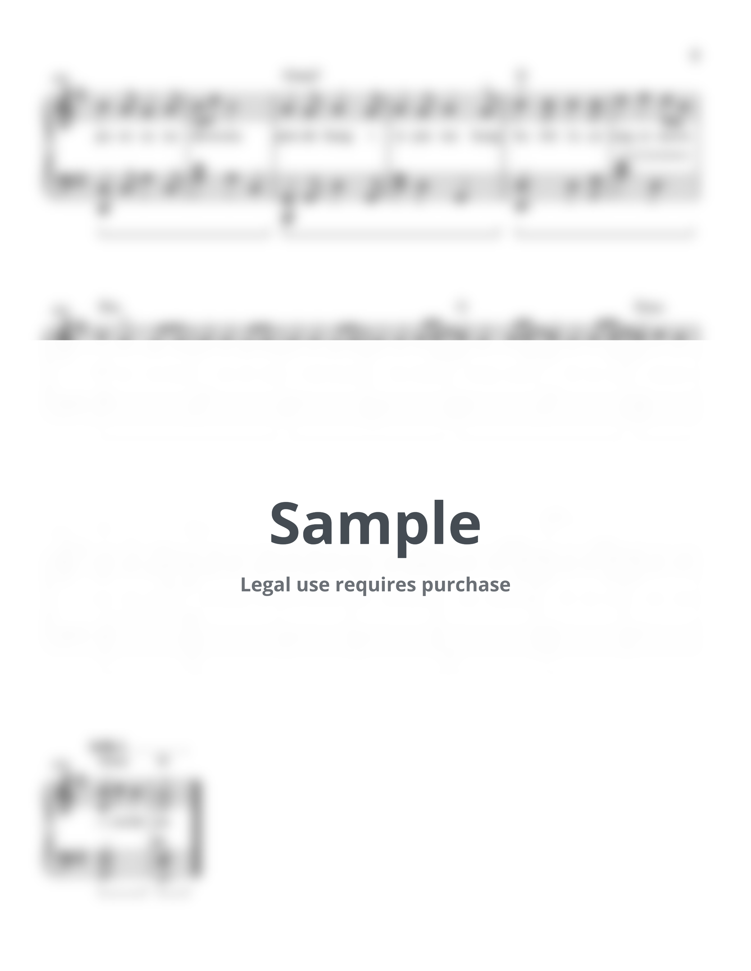 Cup of Joe - Pahina (piano sheet music) by Mel's Music Corner