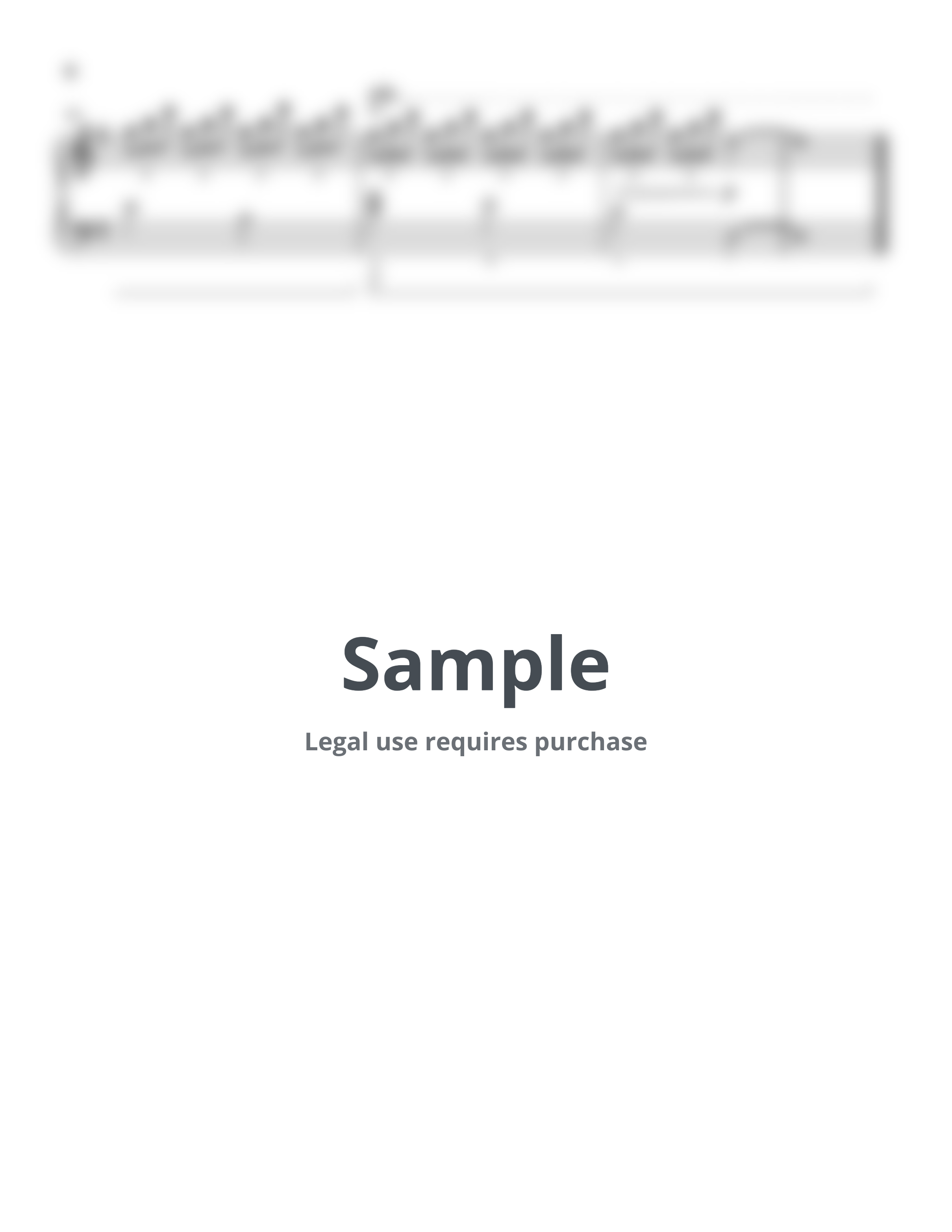 Alex Warren - Ordinary (Wedding version) (piano sheet music) by Mel's Music Corner