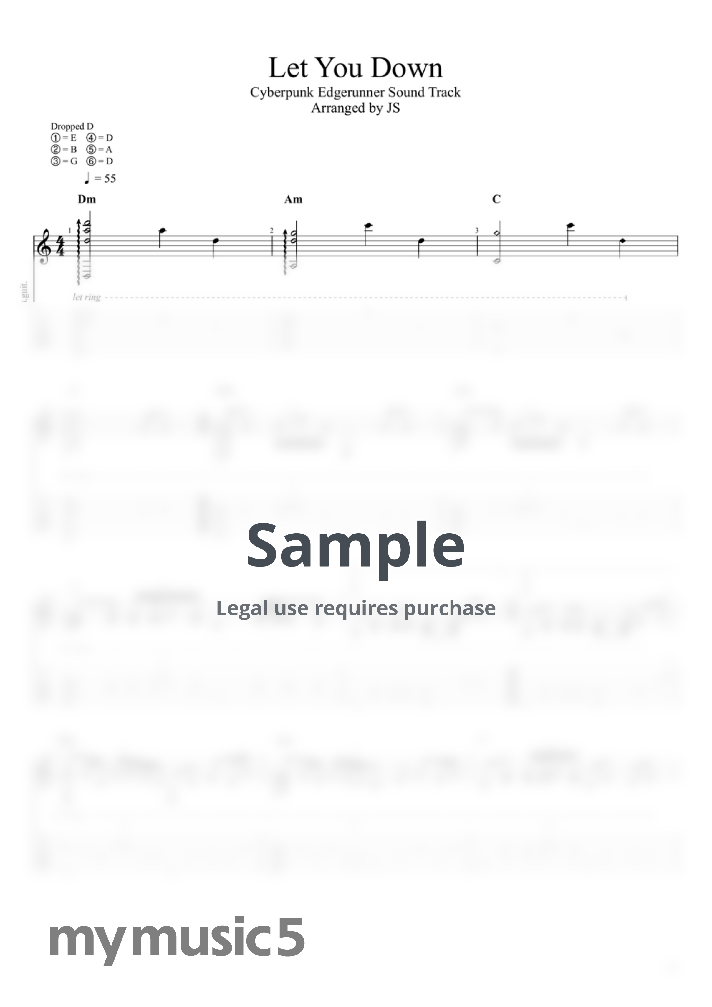 Dawid Podsiadło - Let You Down by JS-WAVE