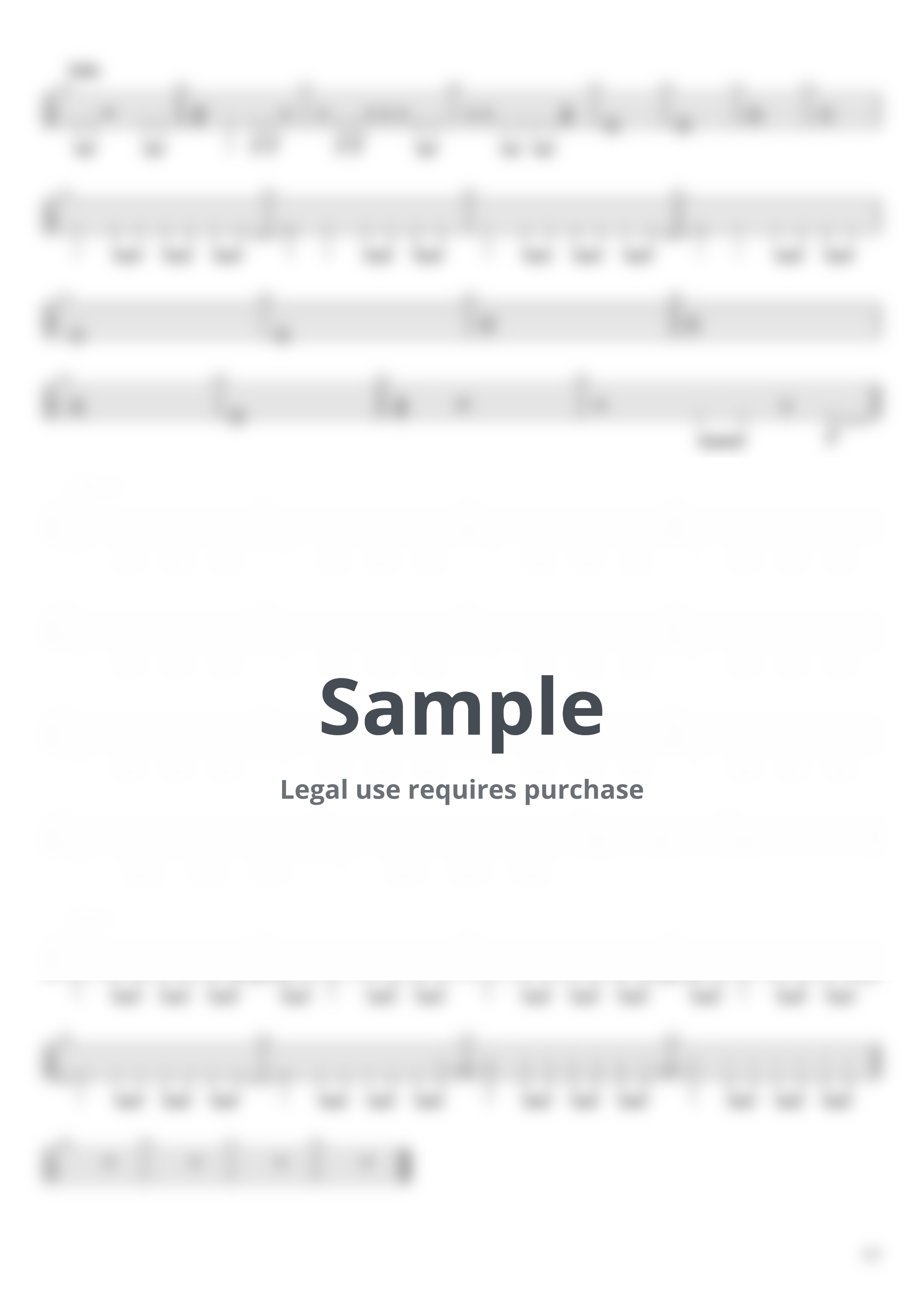 SPYAIR - SPYAIR - Genjyo Destruction / Genjō Destruction (B) by 악보하자