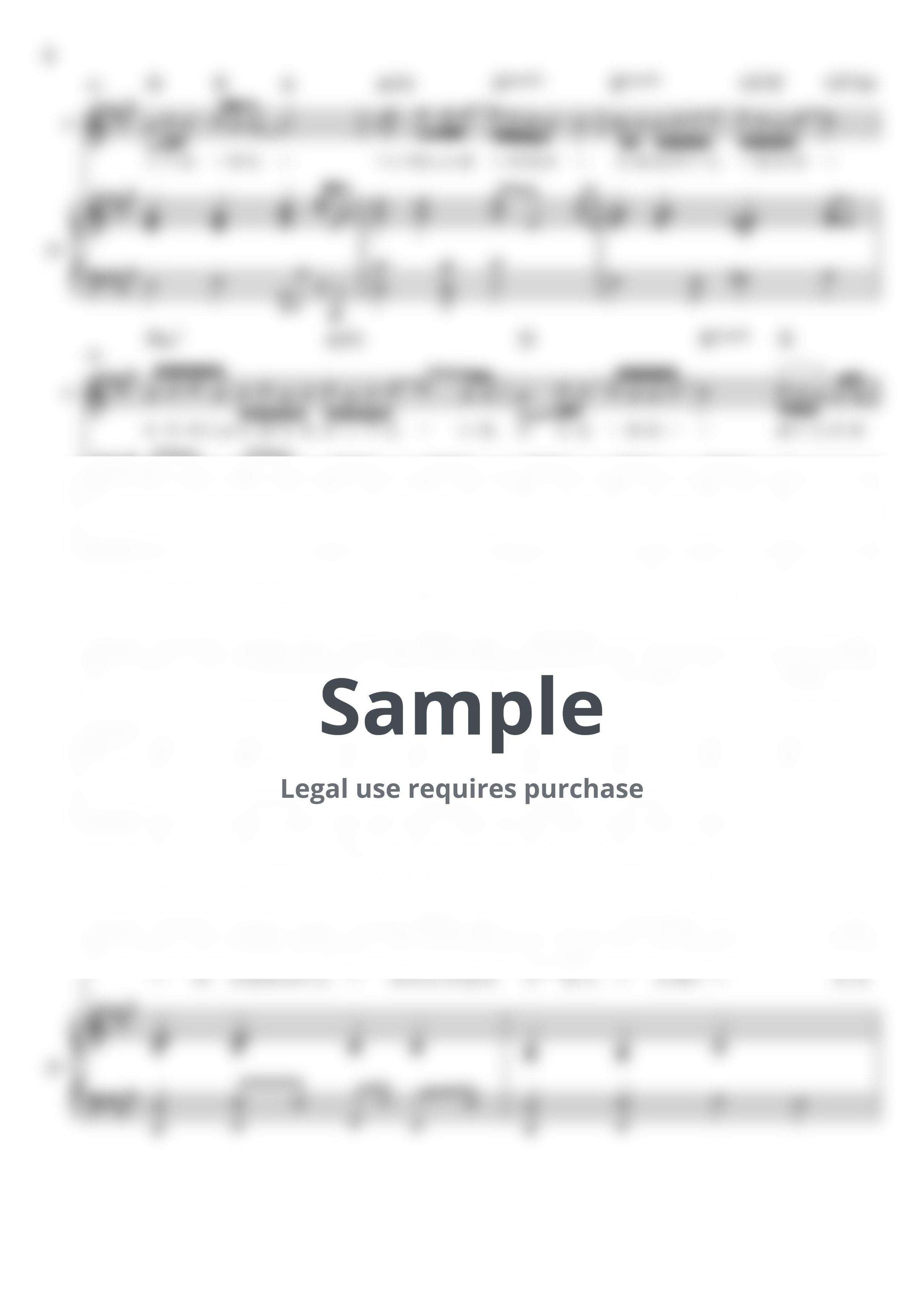 TENBLANK - 永遠前夜（ピアノ弾き語り） (グラスハート 挿入歌) by miiの楽譜棚