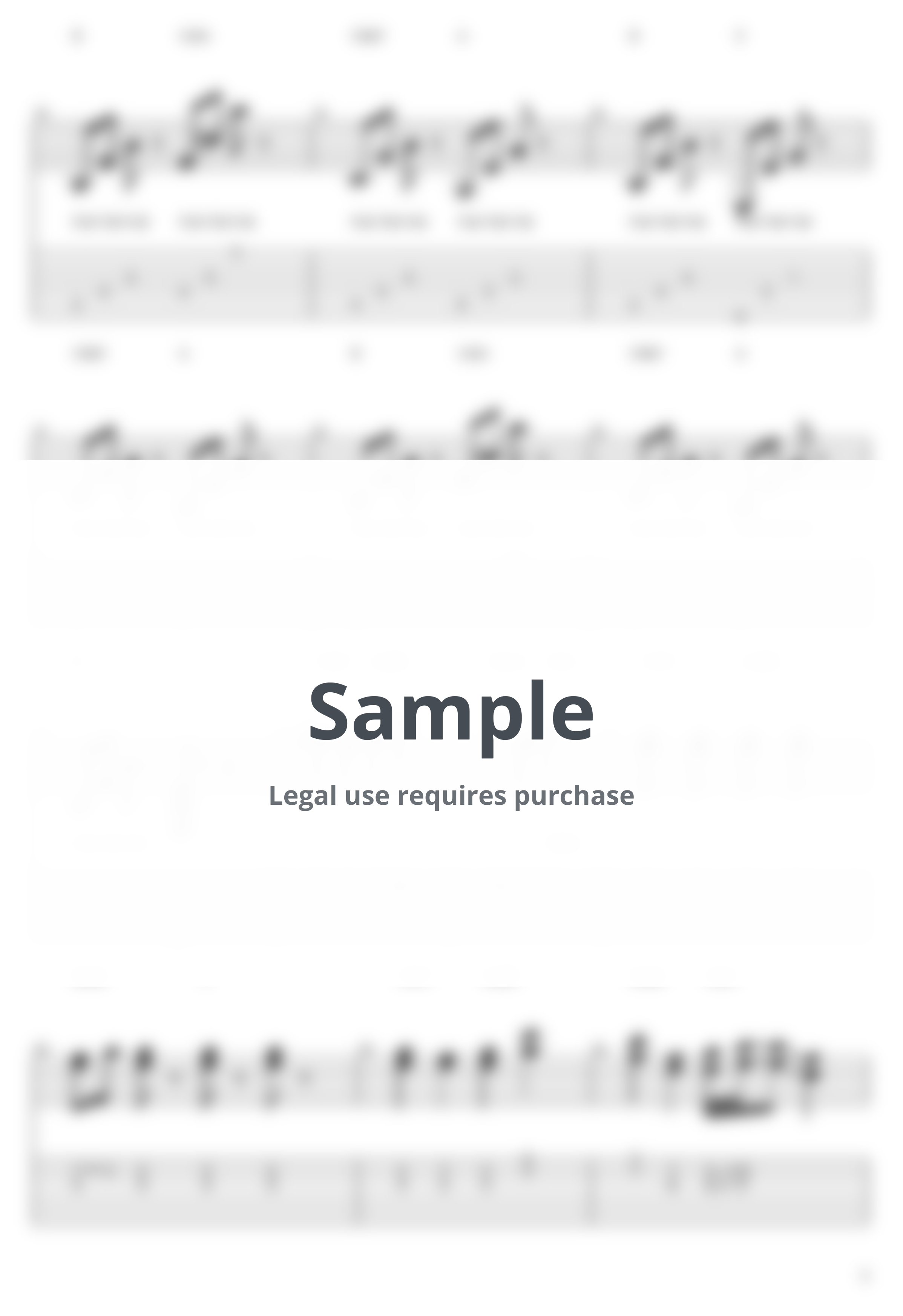 Mrs. GREEN APPLE - Inferno by guitar cover with tab