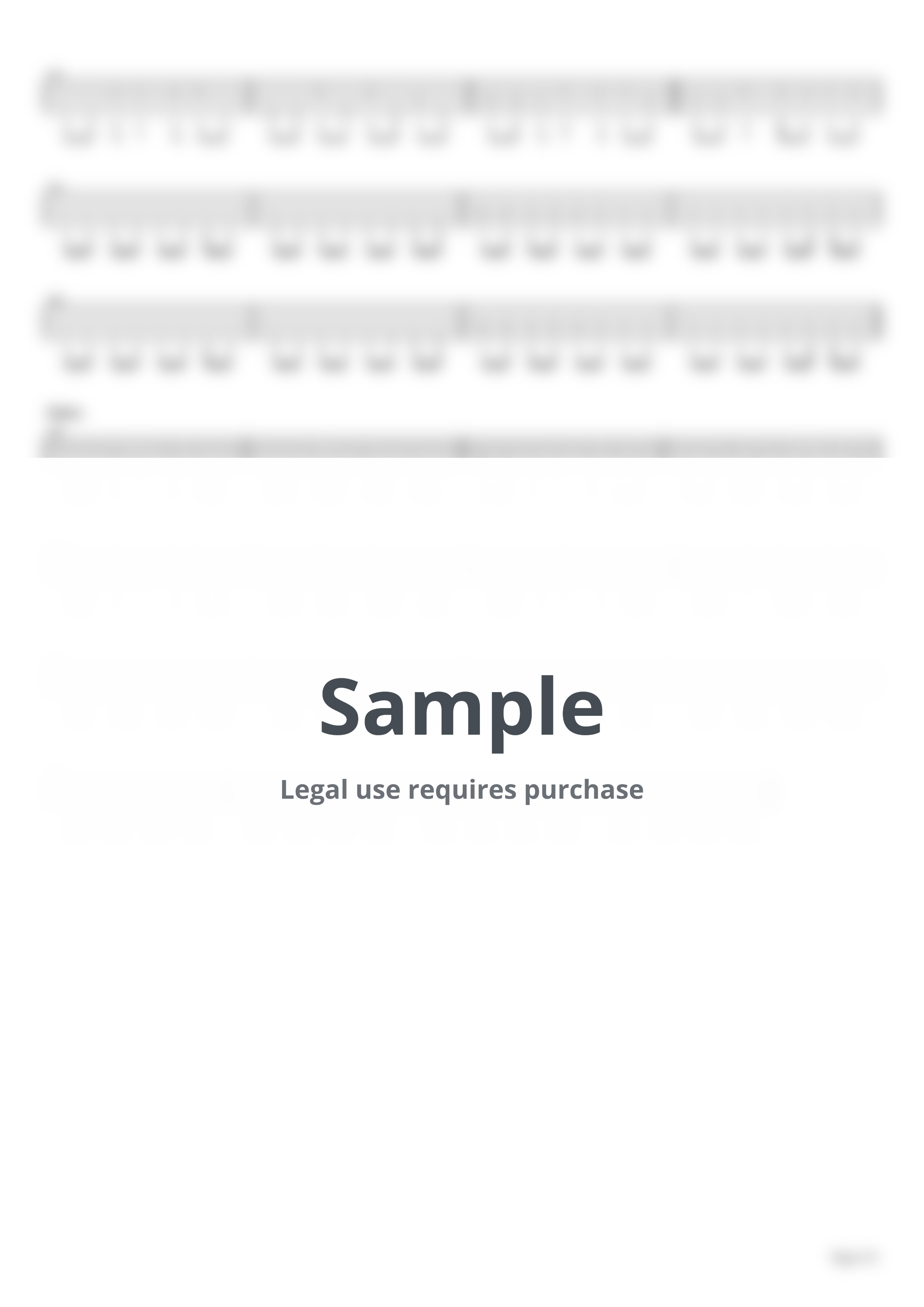 mafumafu - Inochi ni Kirawareteiru (Bass TAB) by Muya