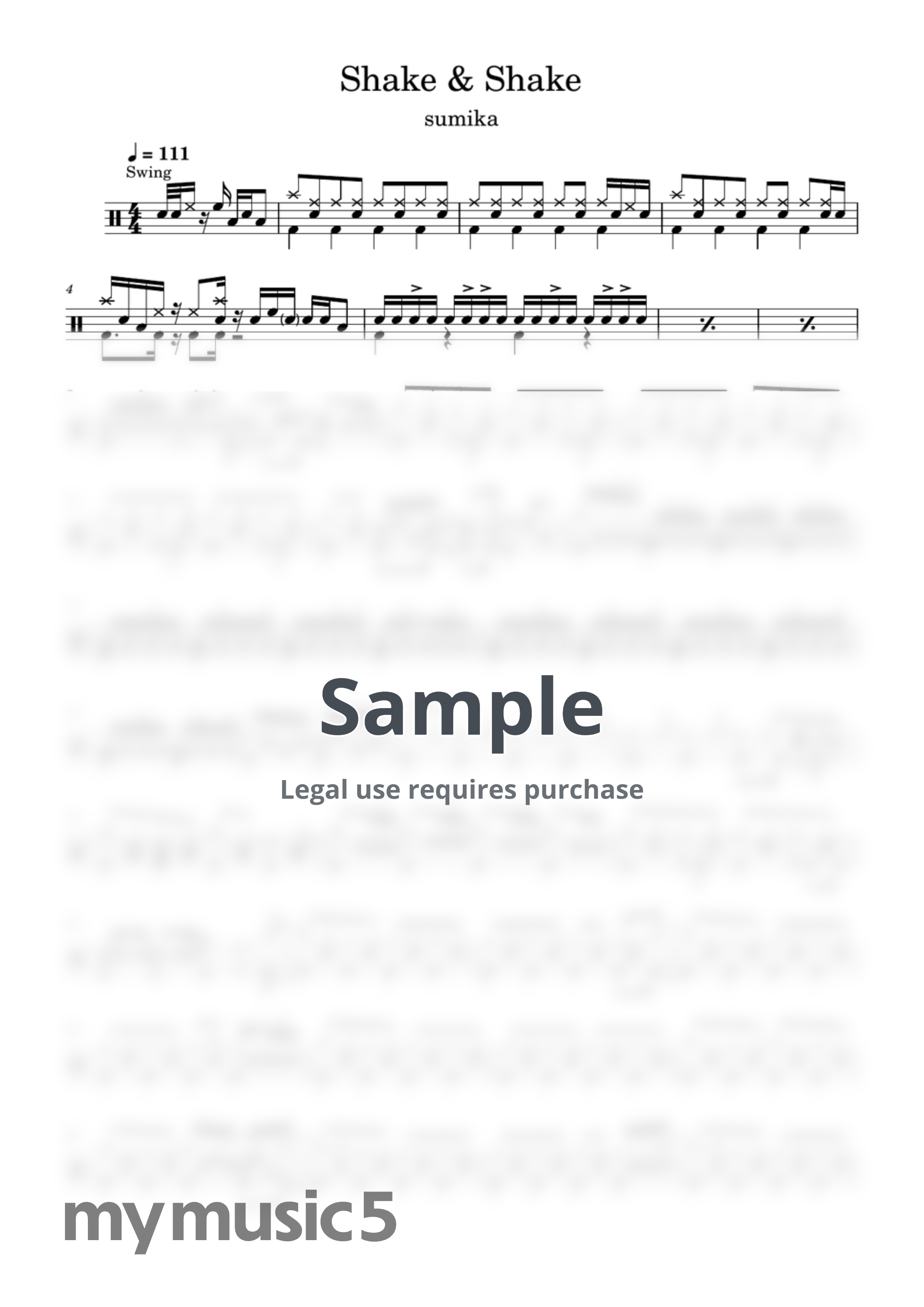 sumika - Shake &amp; Shake by bedwarsnoob_e