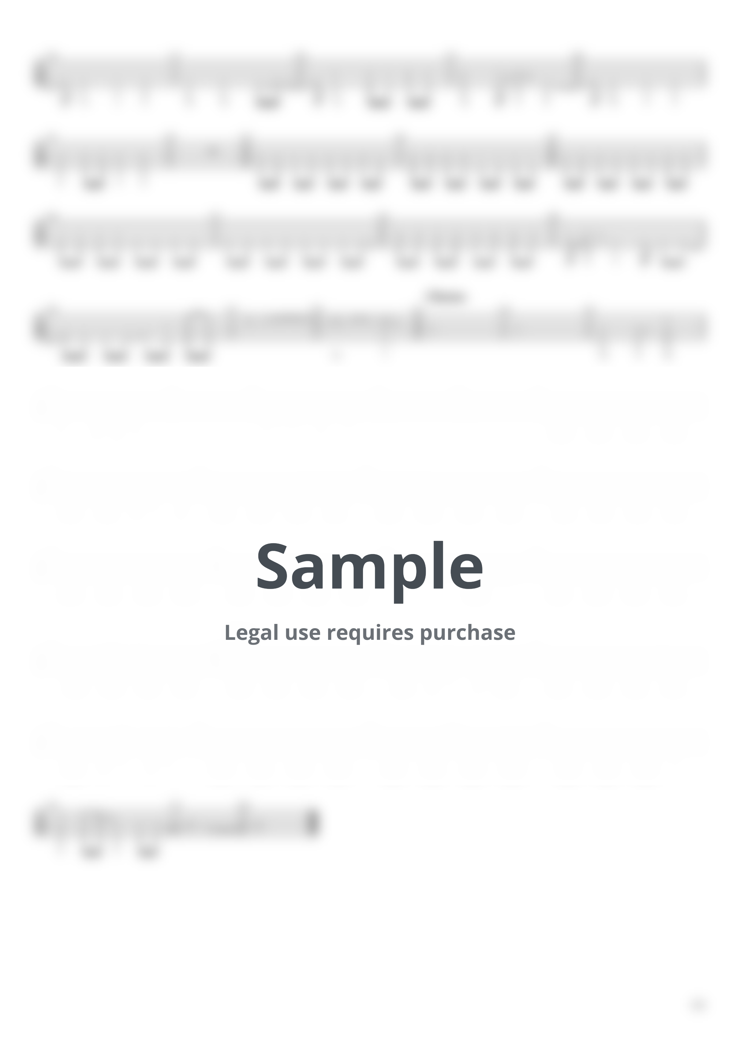 Porno Graffitti - THE DAY (Bass TAB) by Muya