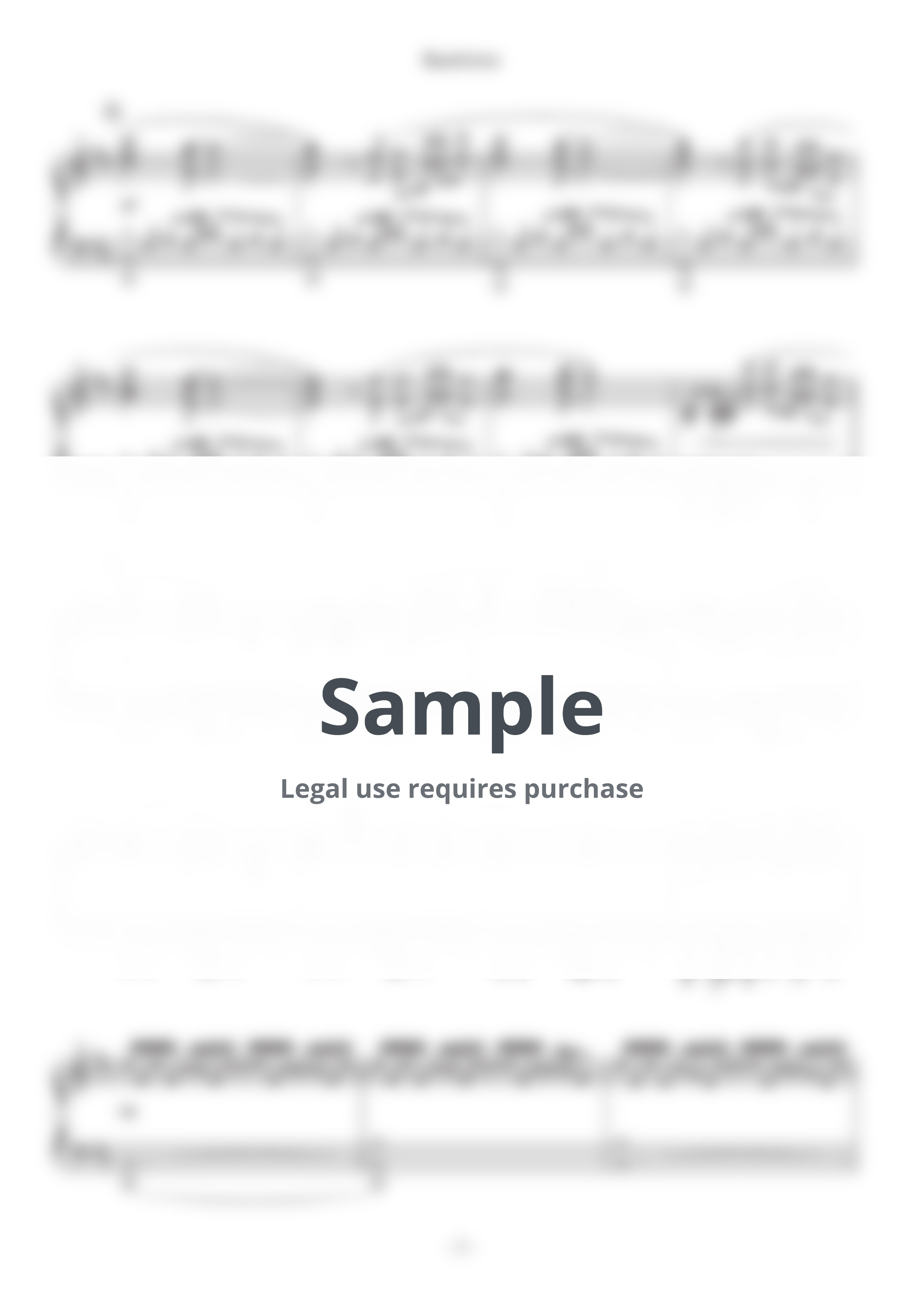 MIKA KOBAYASHI - Bauklotze(진격의 거인) (피아노 솔로・중급) by 빠른 음악(Fast Music)