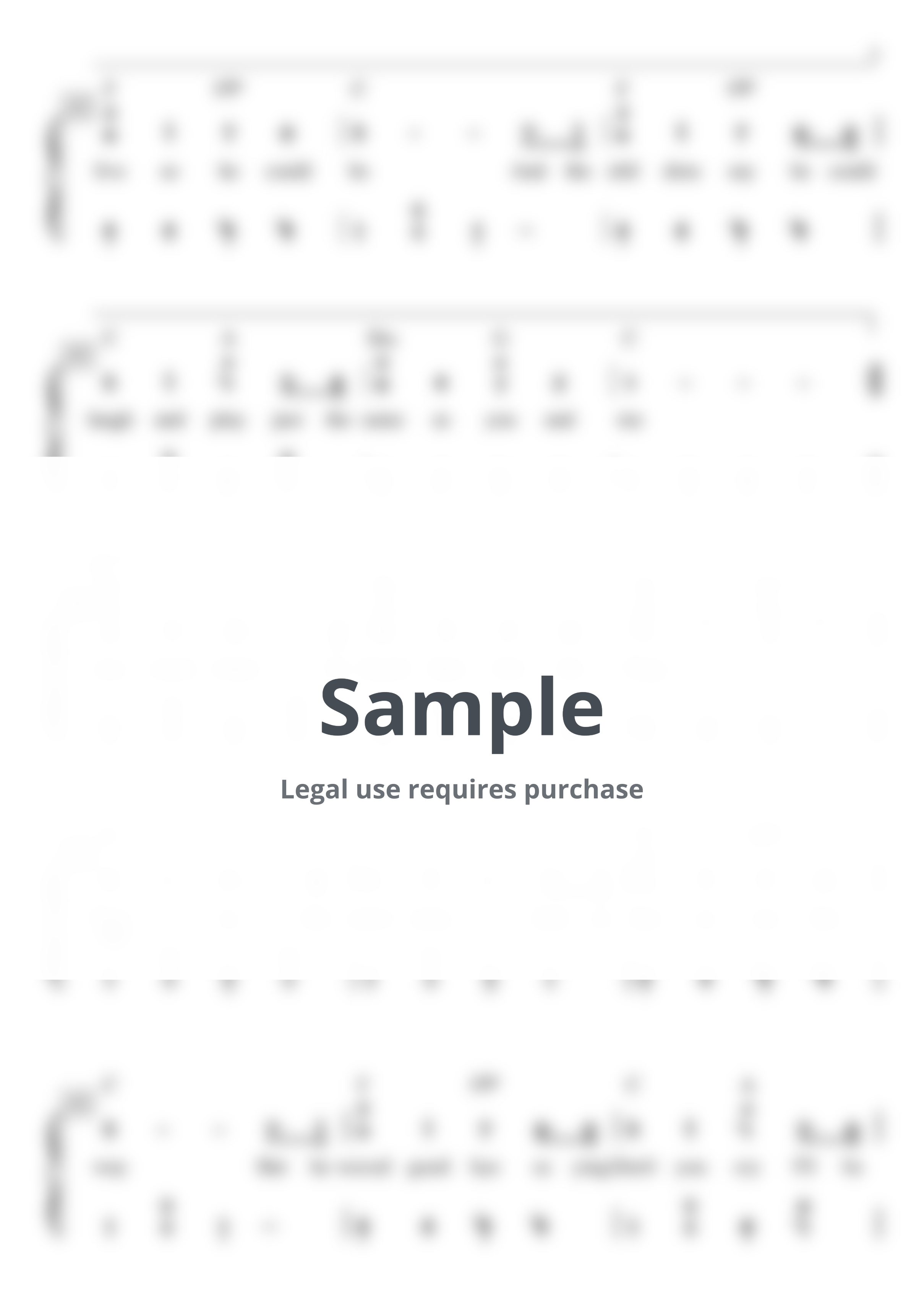 聖誕歌曲 - Frosty The Snowman 霜白的雪人 (簡譜版) by LouisLiao