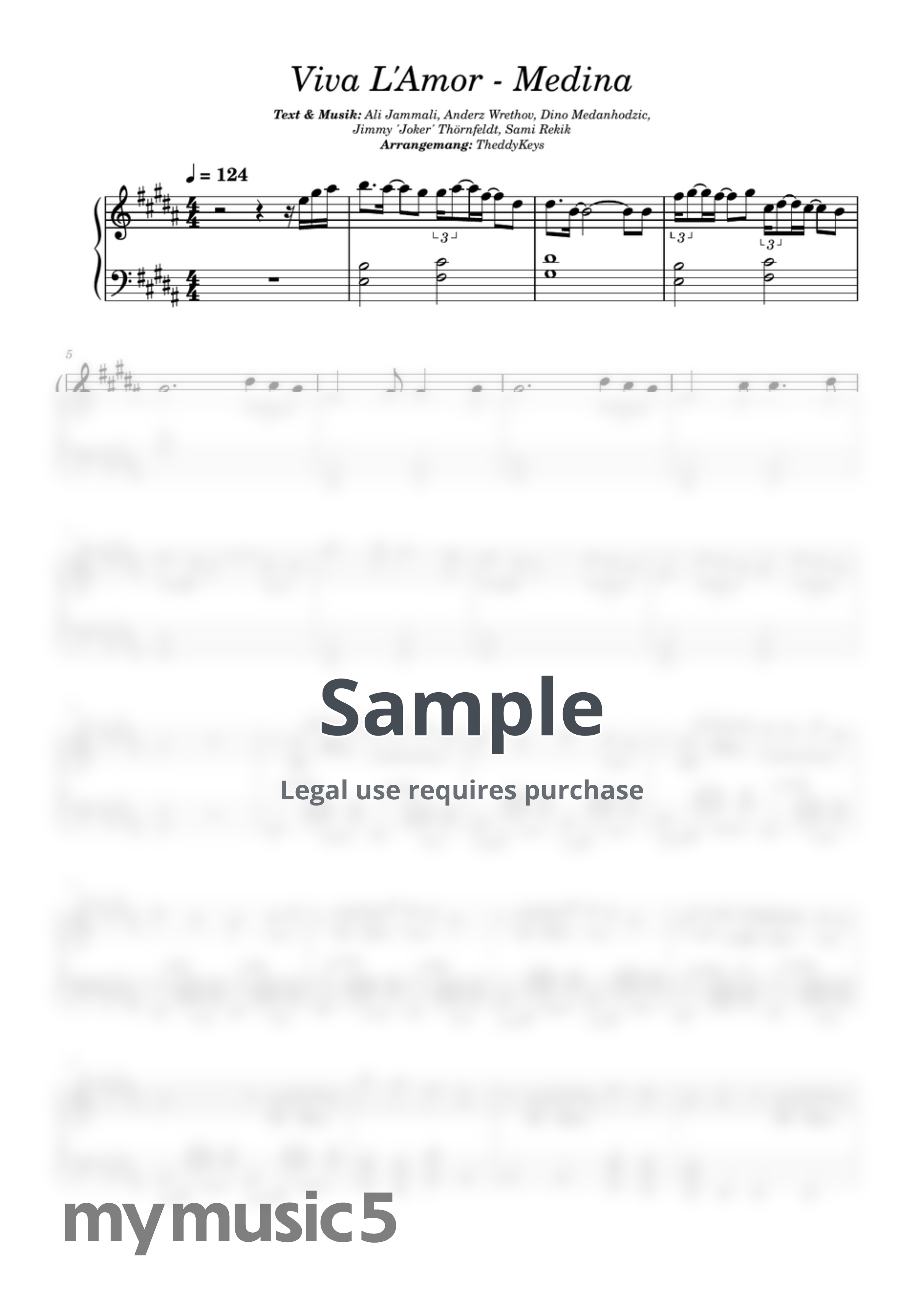 Medina - Viva L'Amor by TheddyKeys