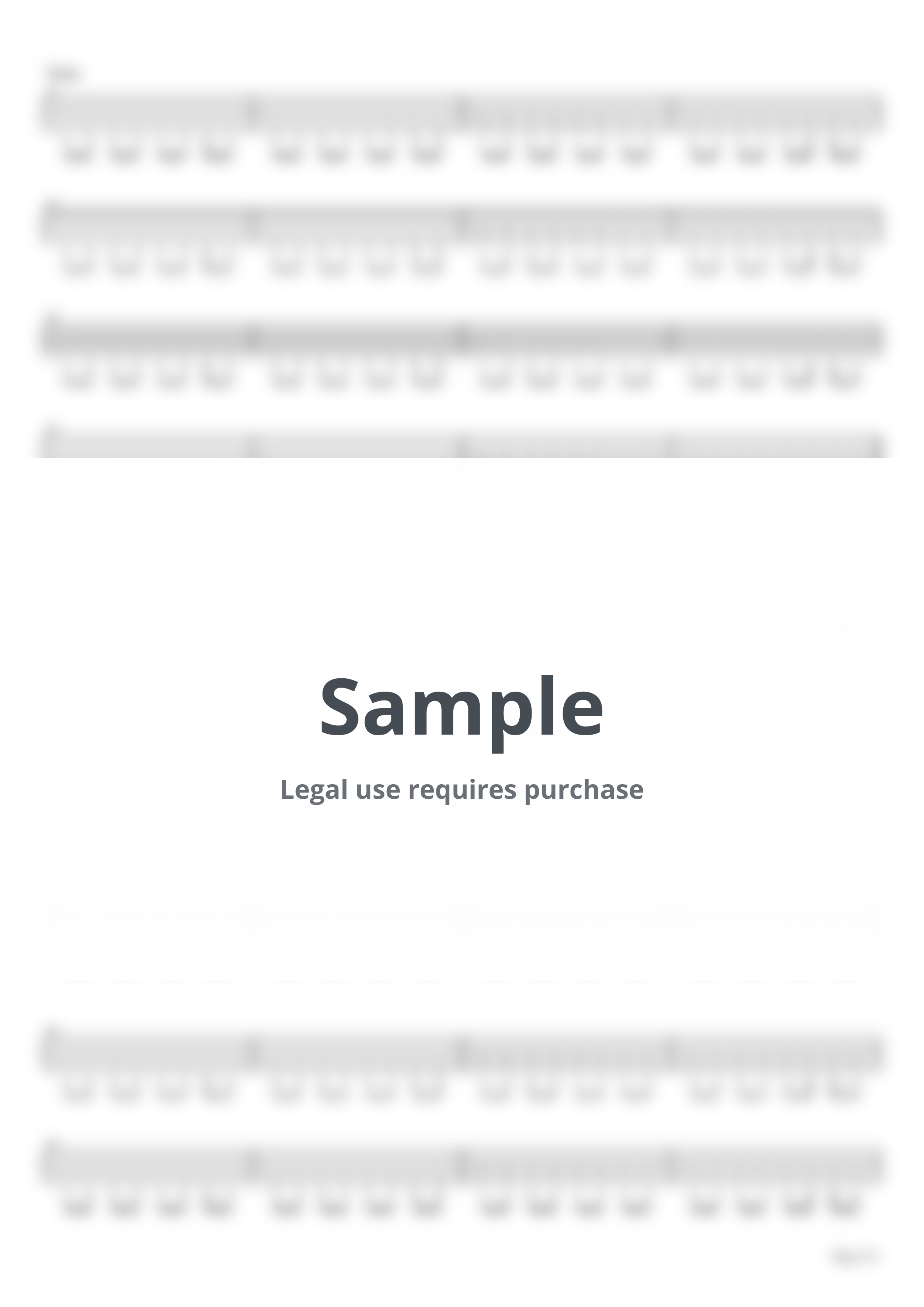 mafumafu - Inochi ni Kirawareteiru (Bass TAB) by Muya