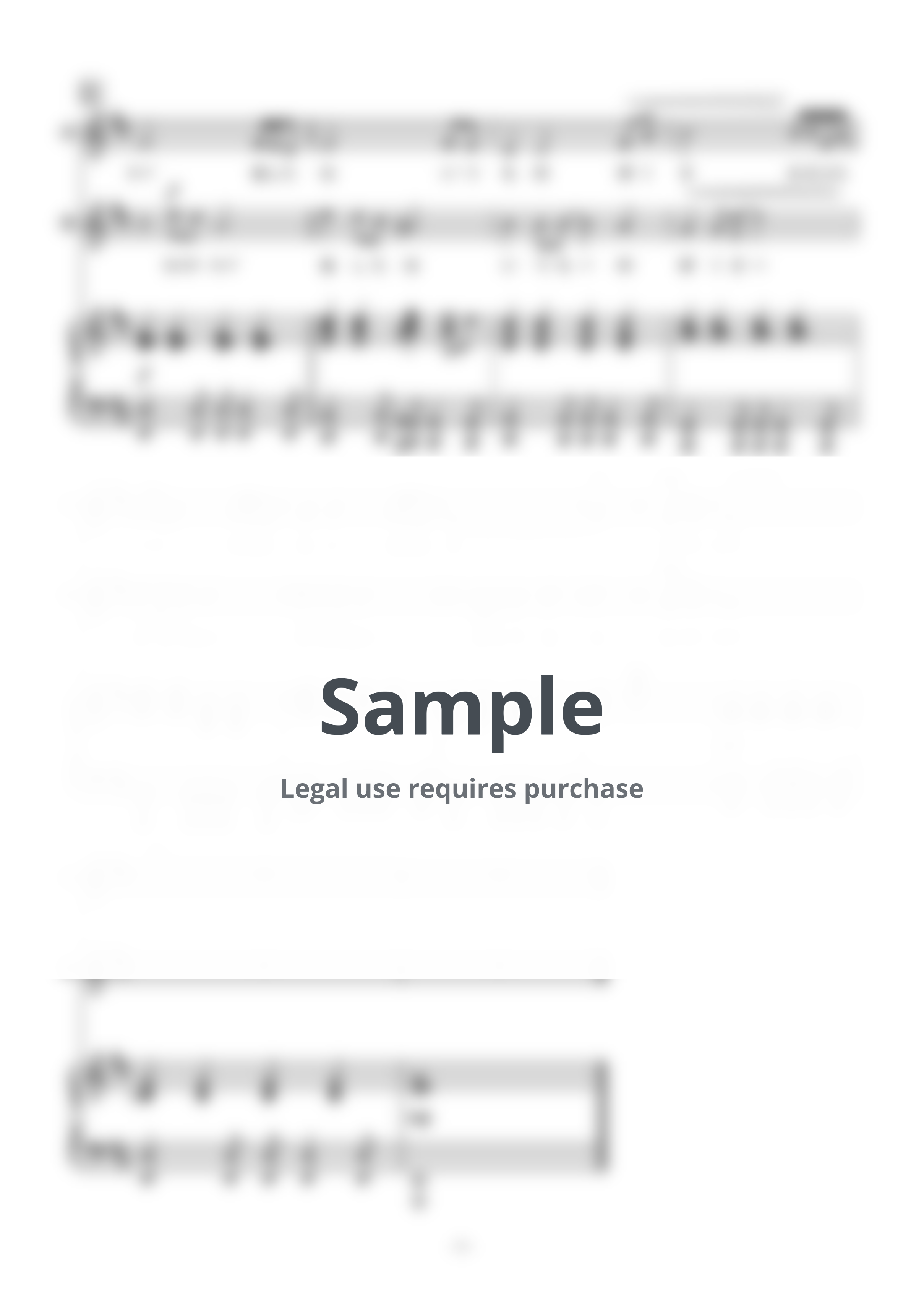 DENVER JOHN - カントリーロード~耳をすませば~ (二部合唱ハモり隊!/声部&ピアノ伴奏スコア) by Charley-K