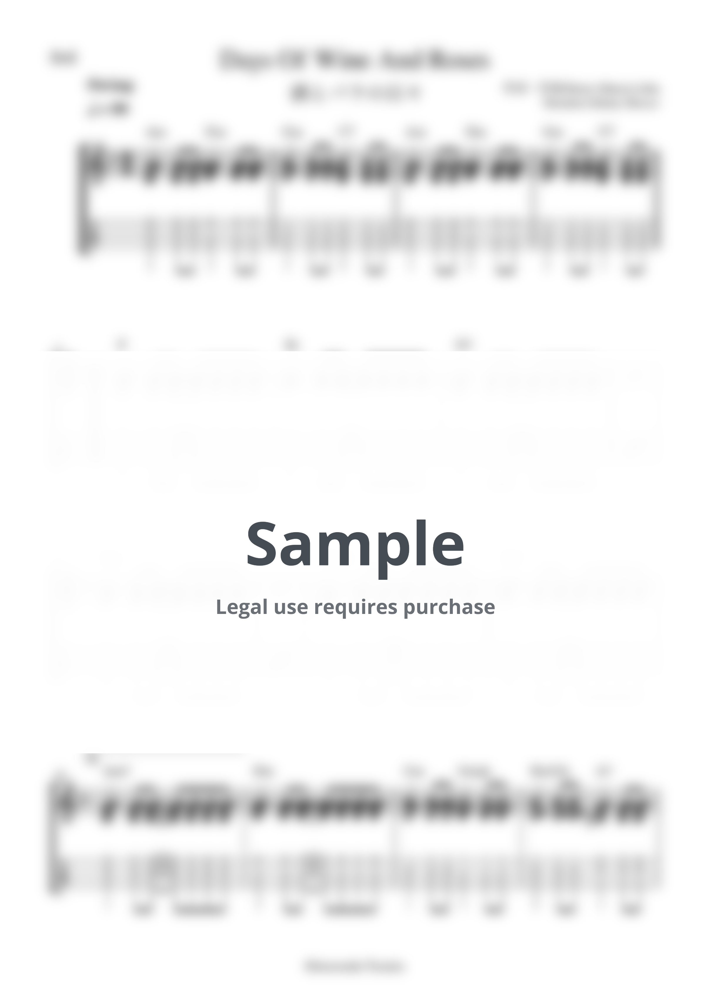 MANCINI HENRY NICOLA - 酒とバラの日々 by 田中秦之介