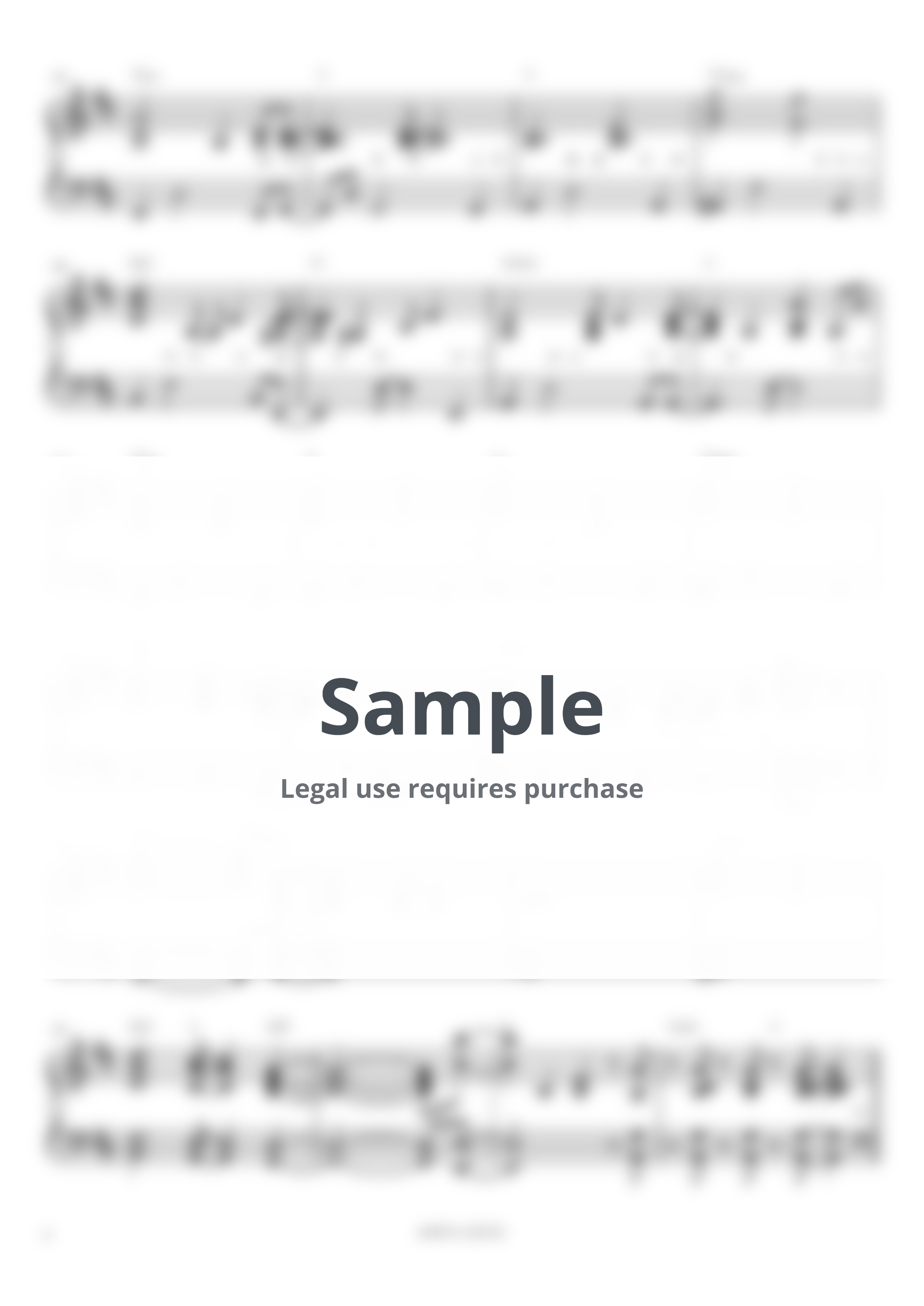 유다빈밴드 - 항해 (피아노 반주악보) by 피아노정류장