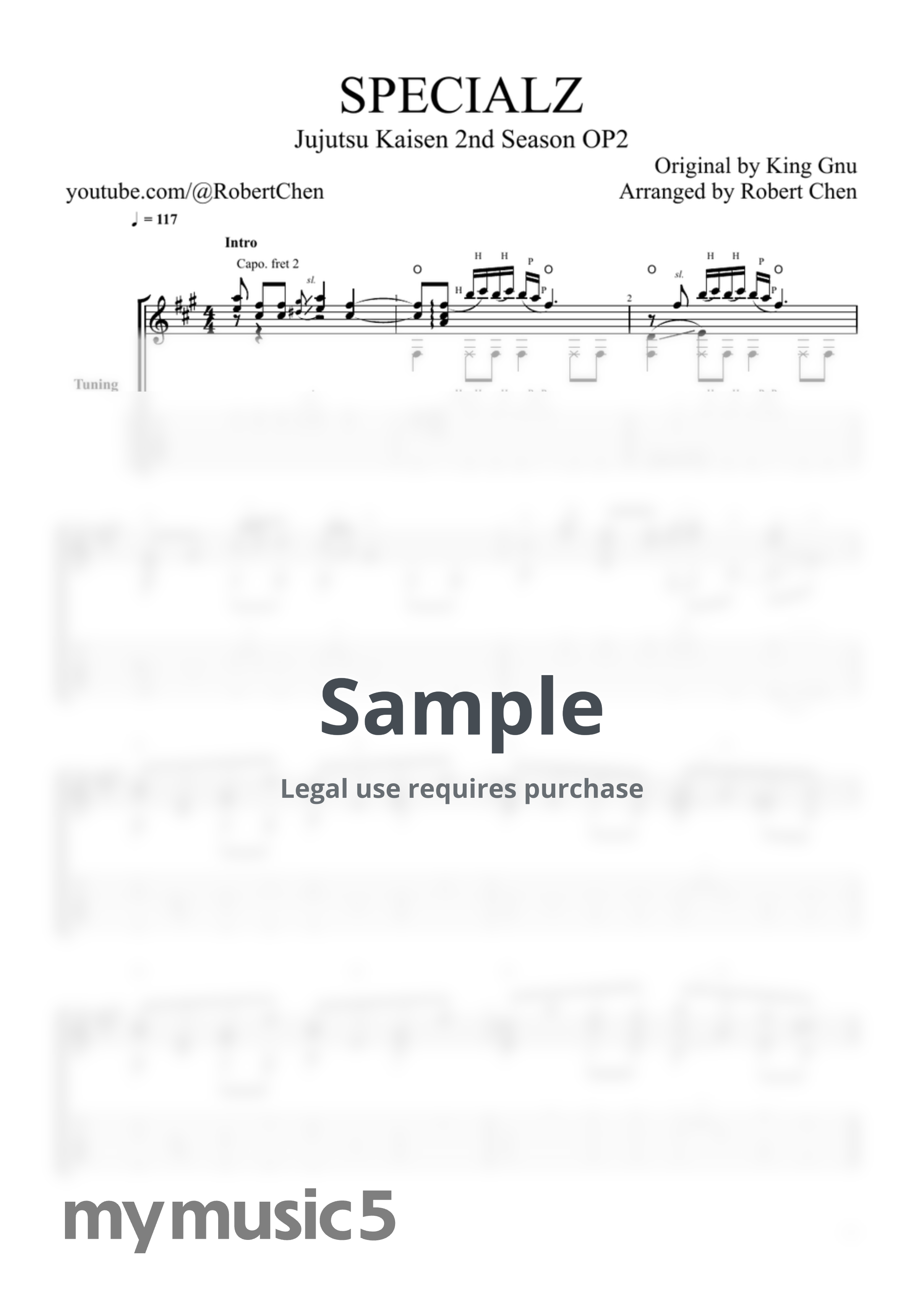 King Gnu - SPECIALZ (Jujutsu Kaisen 2nd Season OP2) by Robert Chen