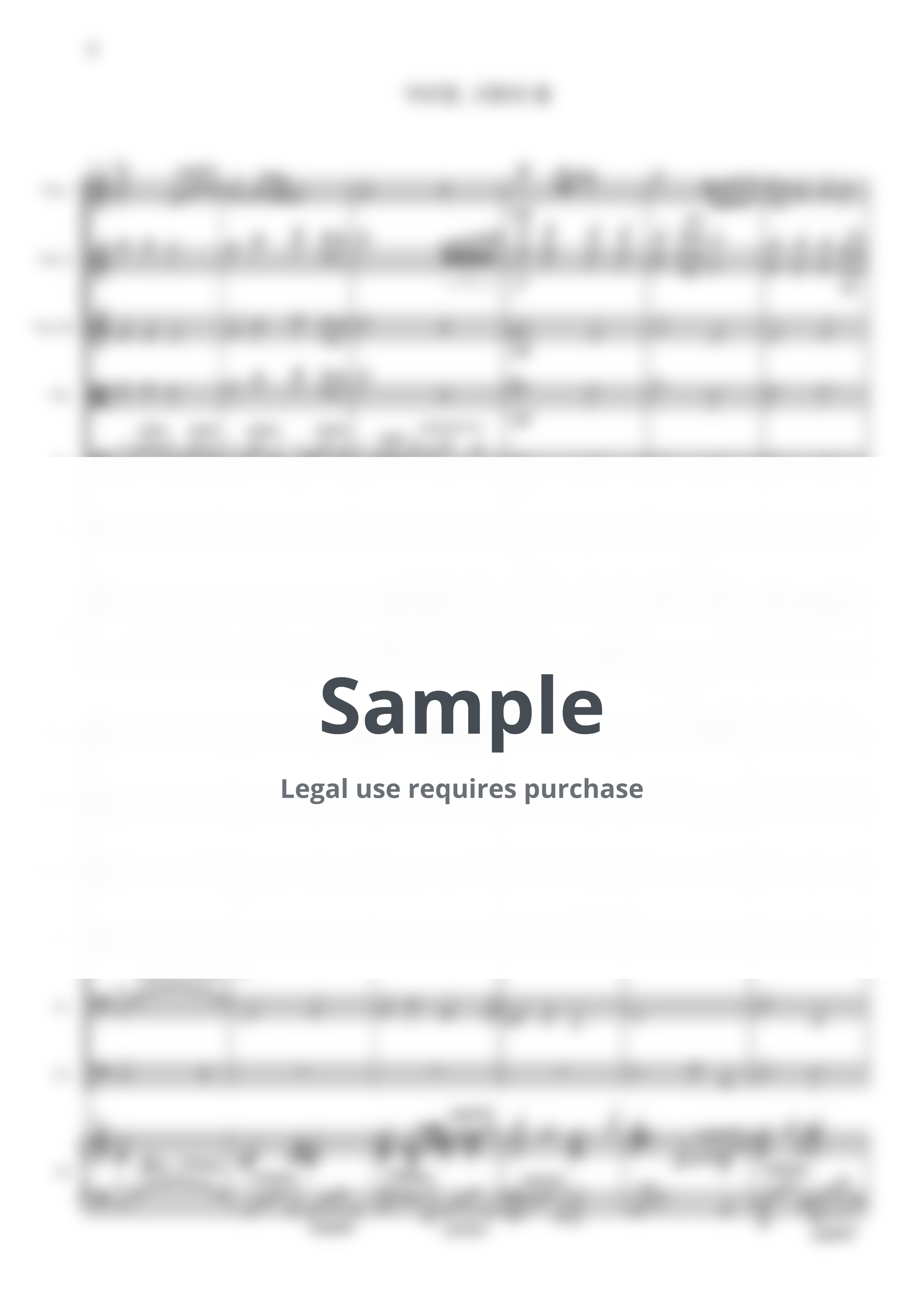 아리랑, 고향의 봄 메들리 (스트링오케스트라 + 피아노 악보) by 악보공방