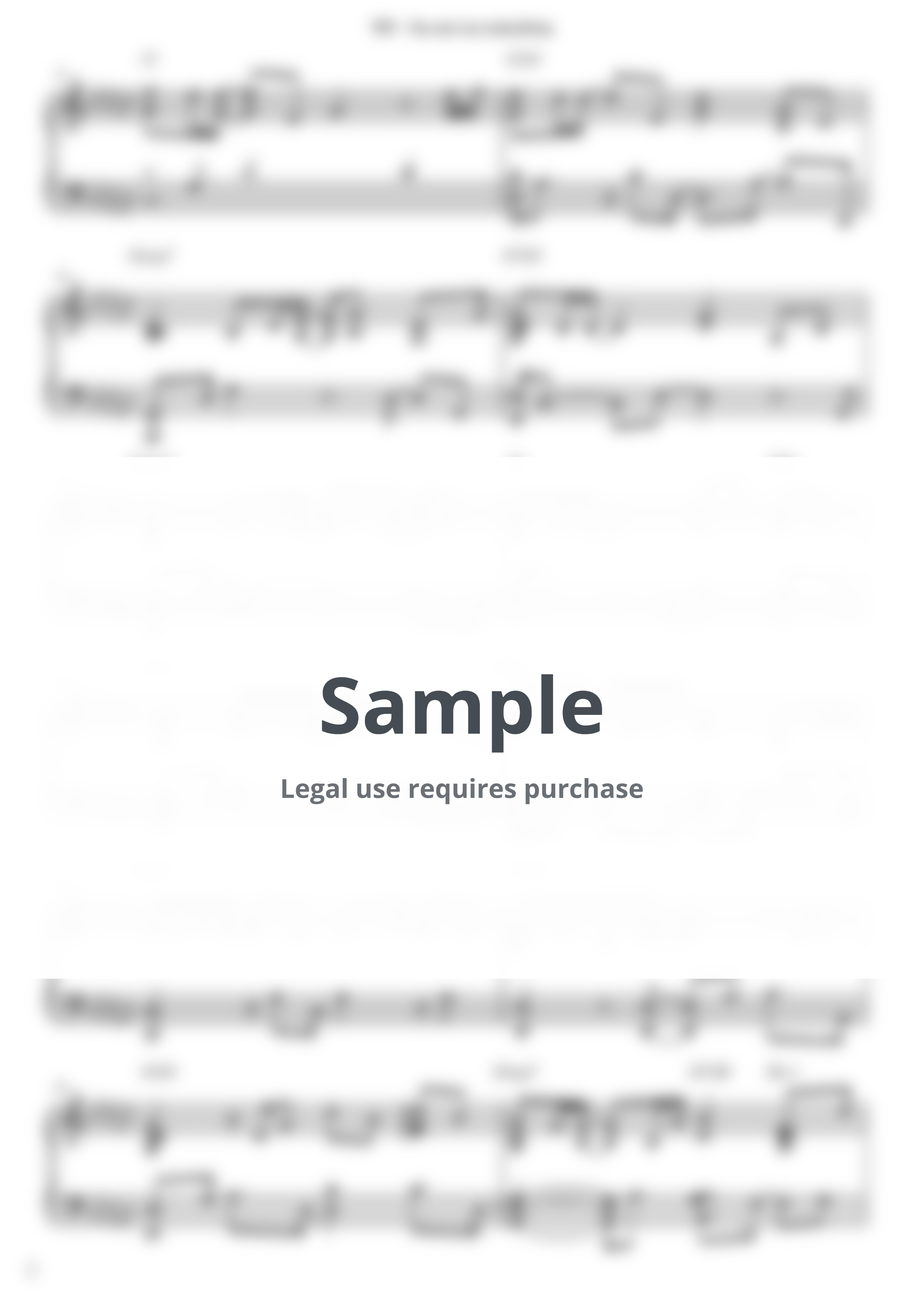 거미 (Gummy) - You are My Everything (Original Key Gb (태양의 후예 OST)) by 낮사람 Realpiano