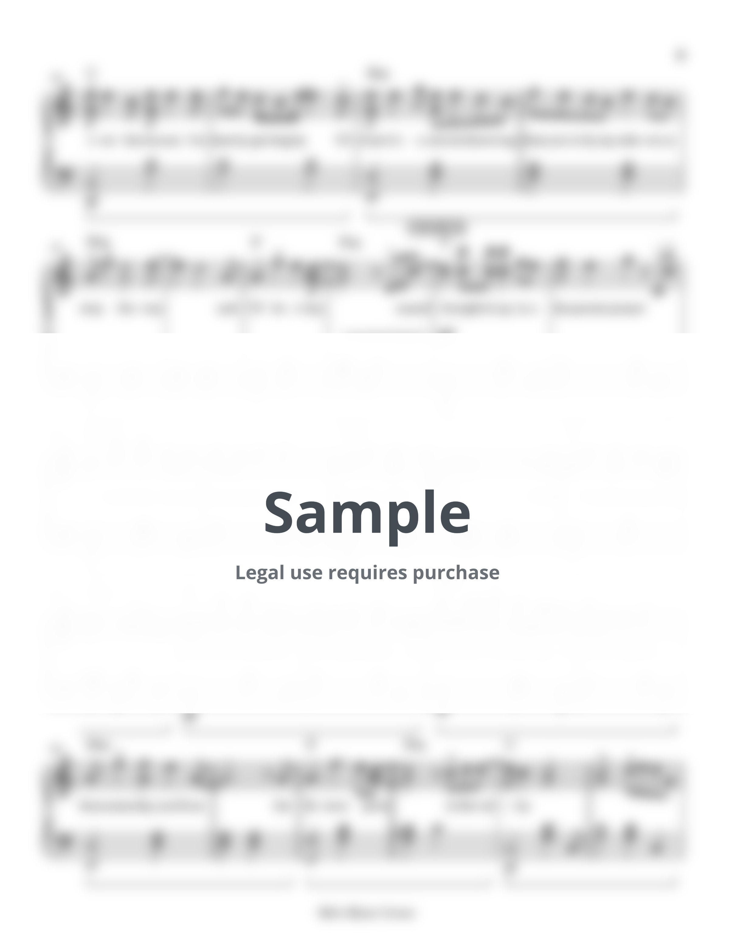 Samantha Ebert - Flowers (piano sheet music) by Mel's Music Corner