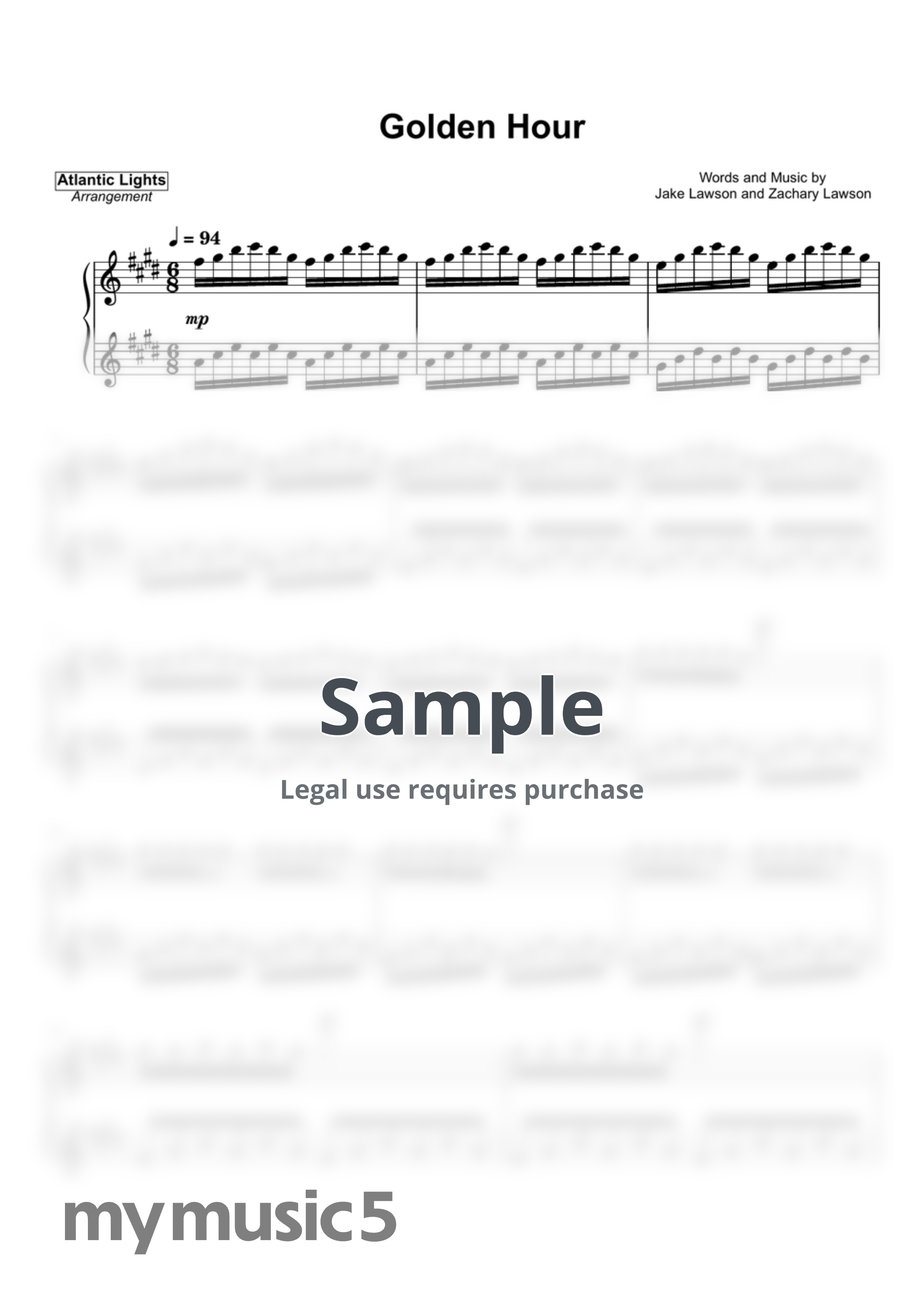 JVKE - Golden Hour by Atlantic Lights