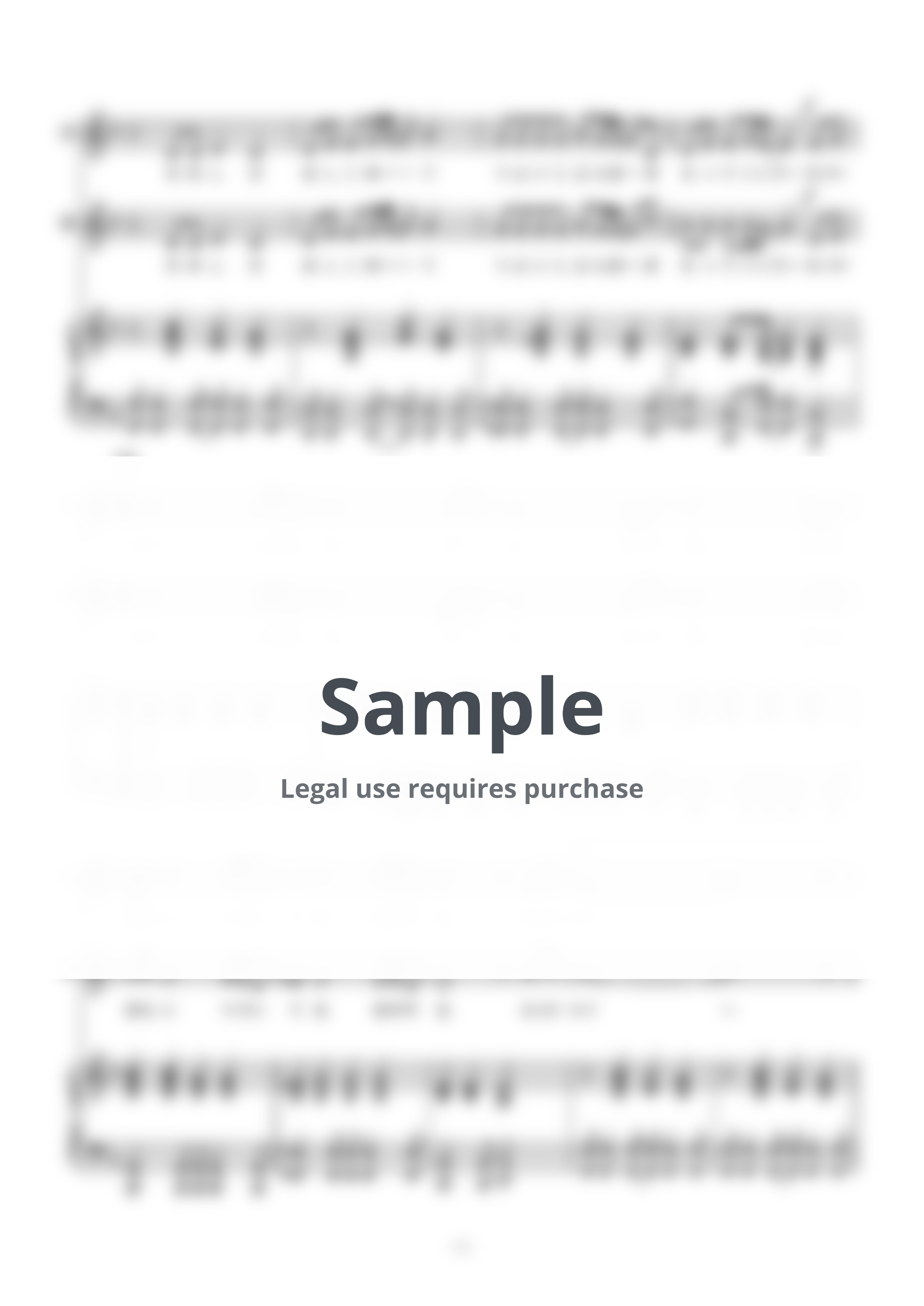 DENVER JOHN - カントリーロード~耳をすませば~ (二部合唱ハモり隊!/声部&ピアノ伴奏スコア) by Charley-K