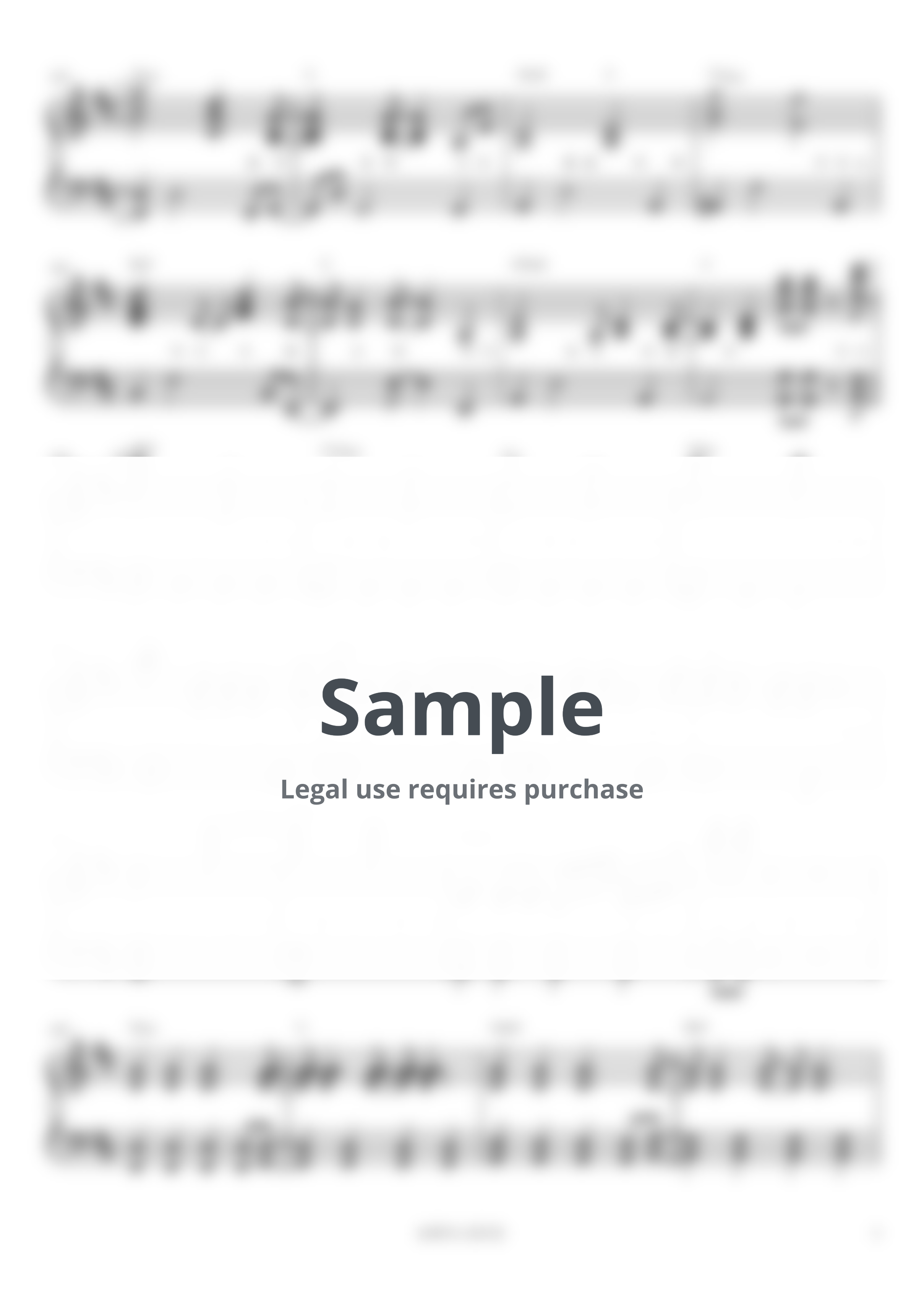 유다빈밴드 - 항해 (피아노 반주악보) by 피아노정류장