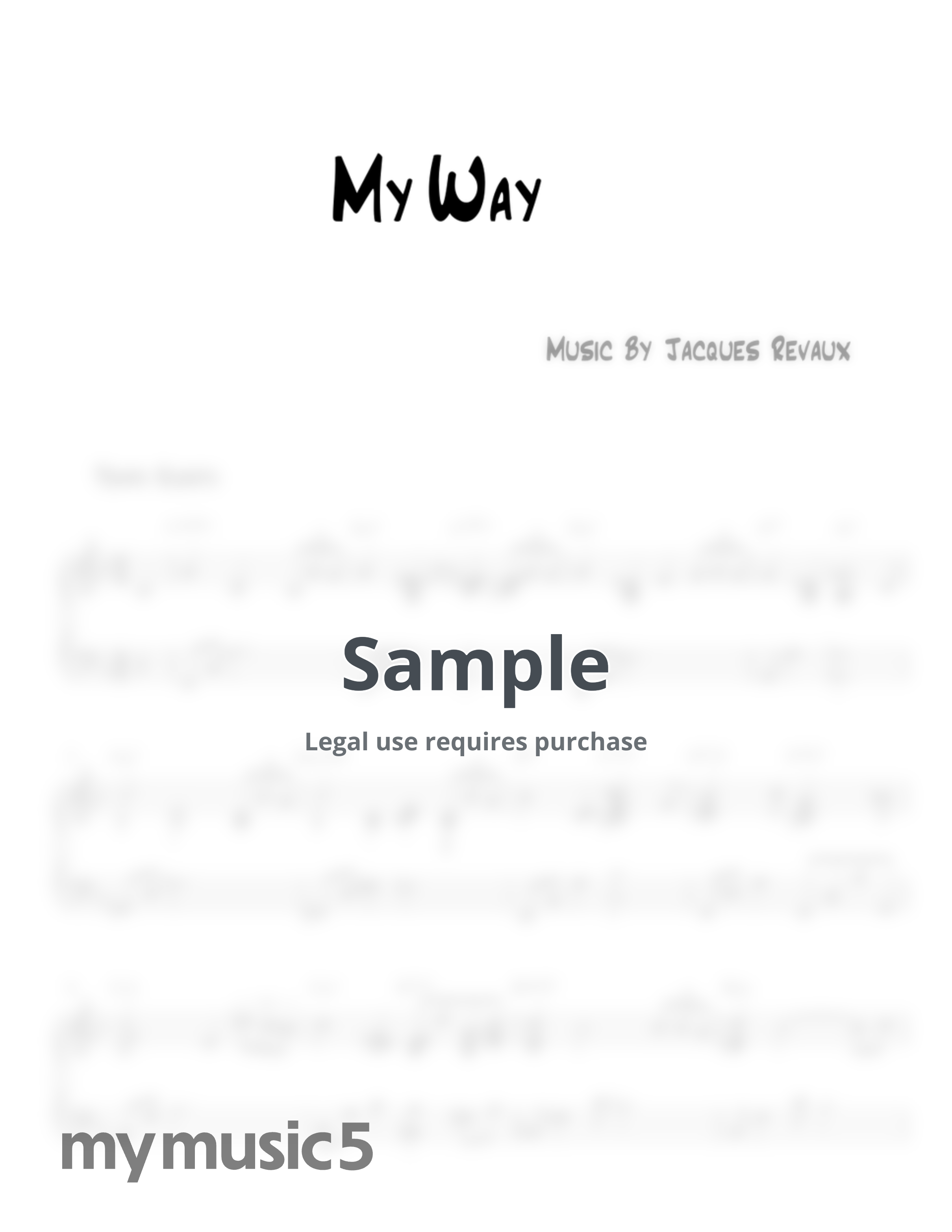 Frank Sinatra - My Way (Jazz ver.) by MIWHA