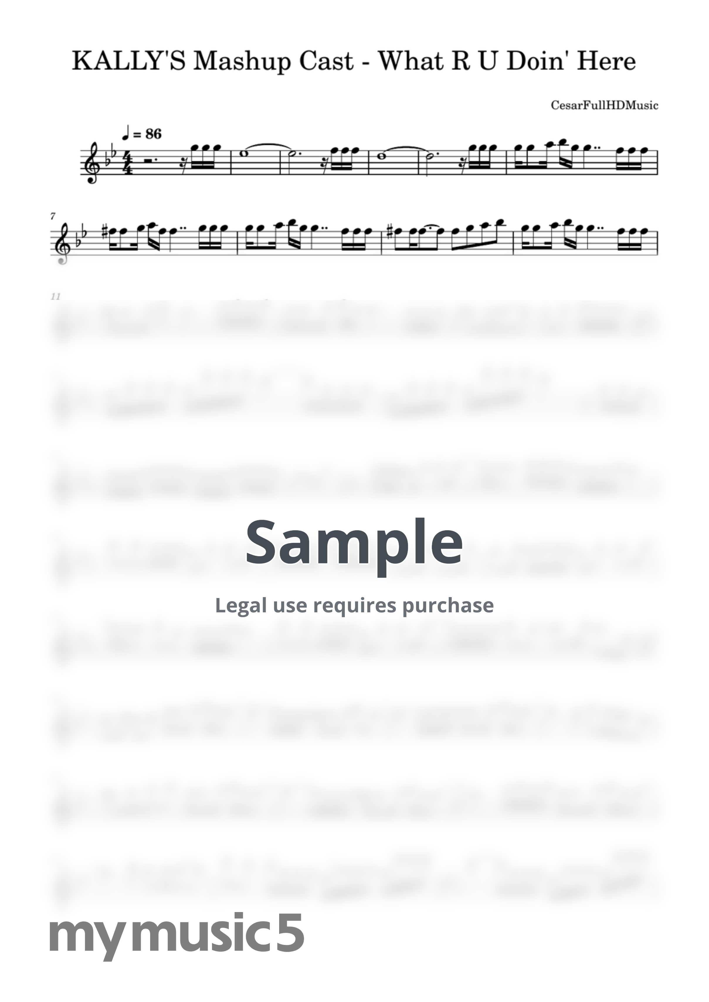 KALLY'S Mashup Cast - What R U Doin' Here