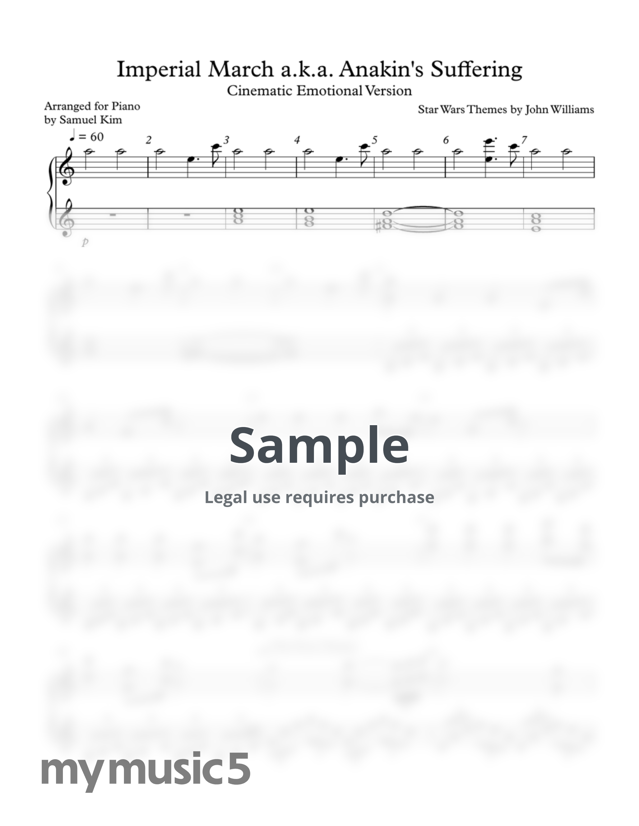 John Williams - Anakin's Suffering by AtinPiano