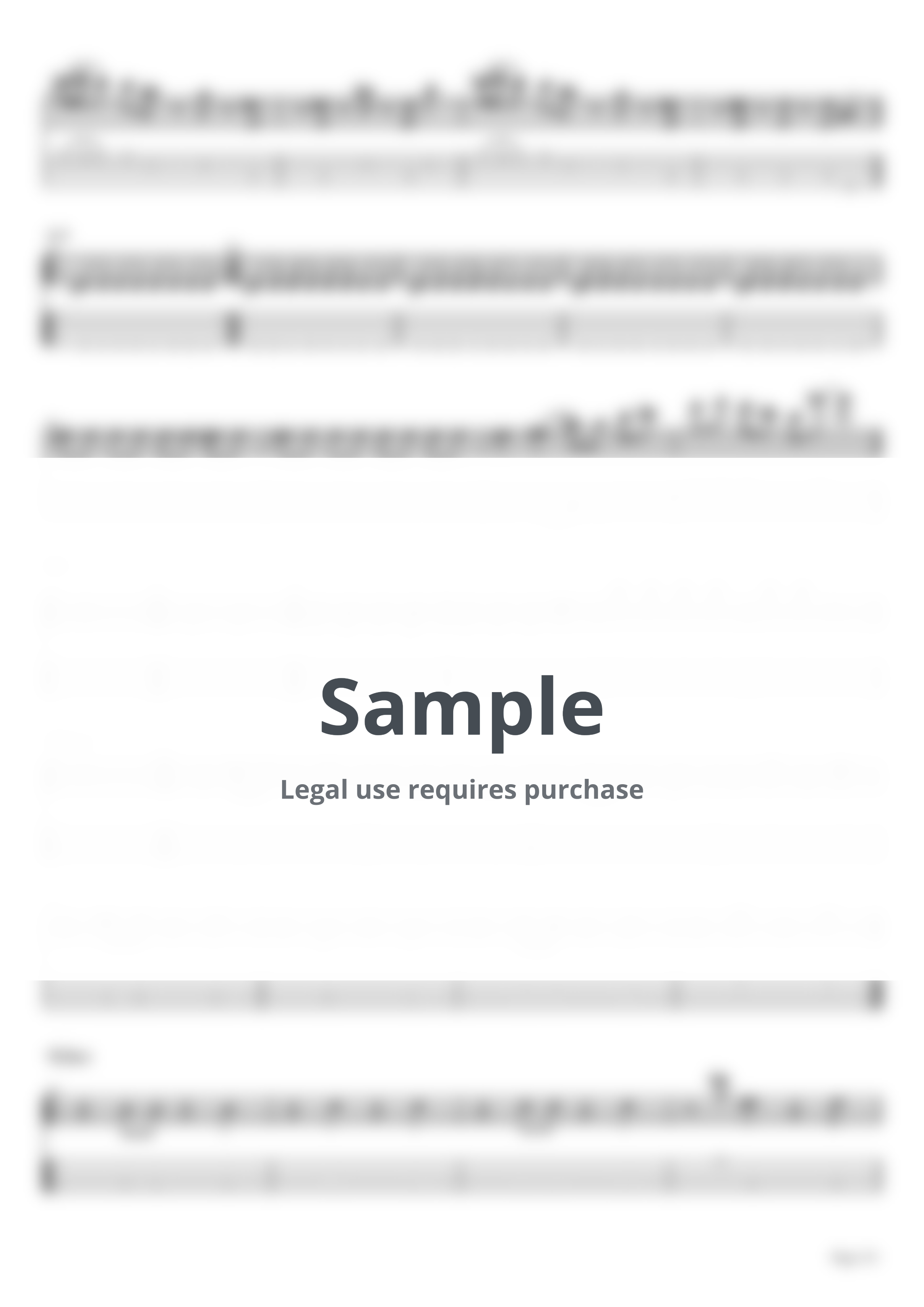 HITORIE - Unknown Mother-Goose（HITORIE ver.）【Bass TAB】 by HachimitsuYoghourt