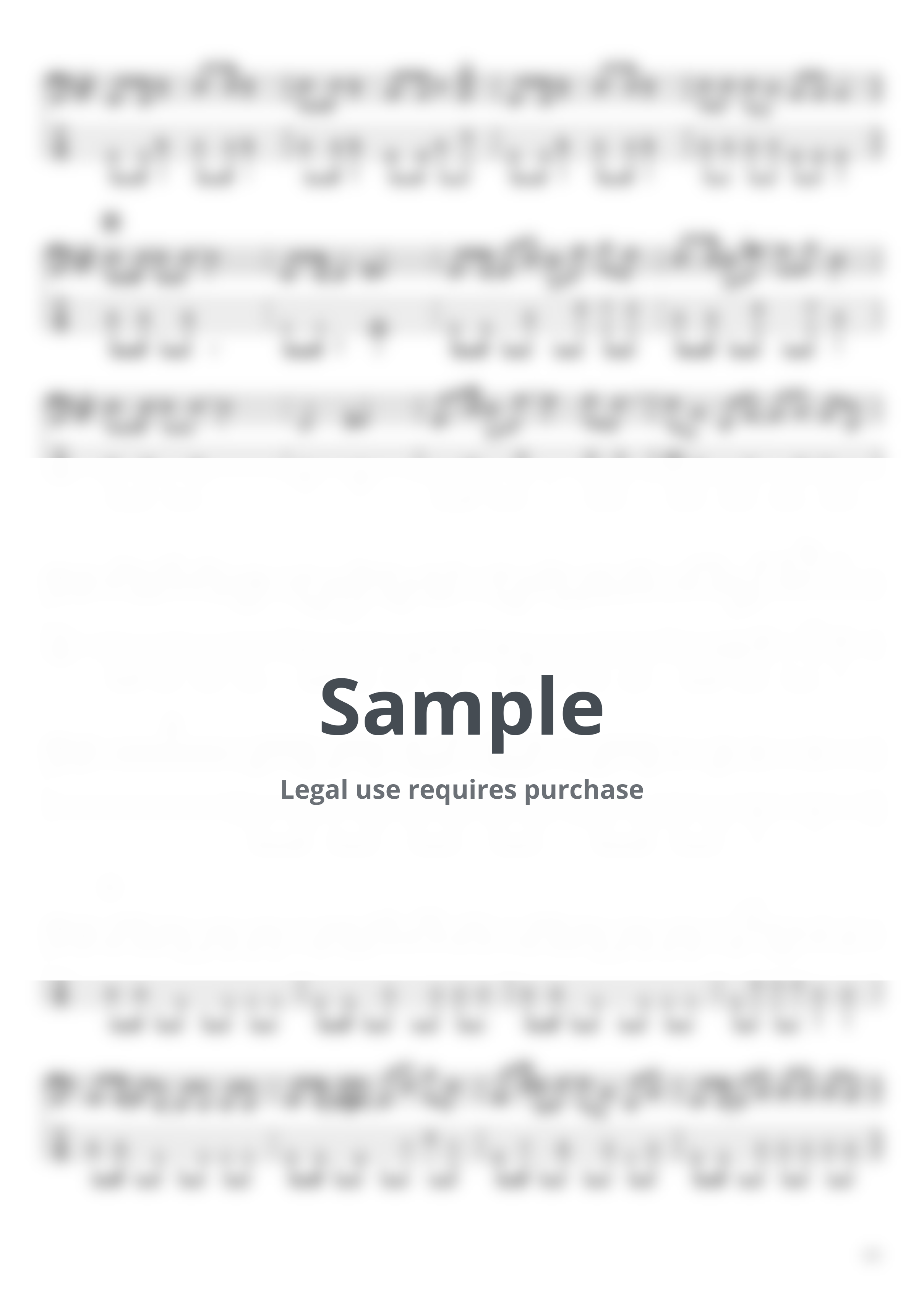 優里 - カーテンコール (BassTAB 4strings) by swbass