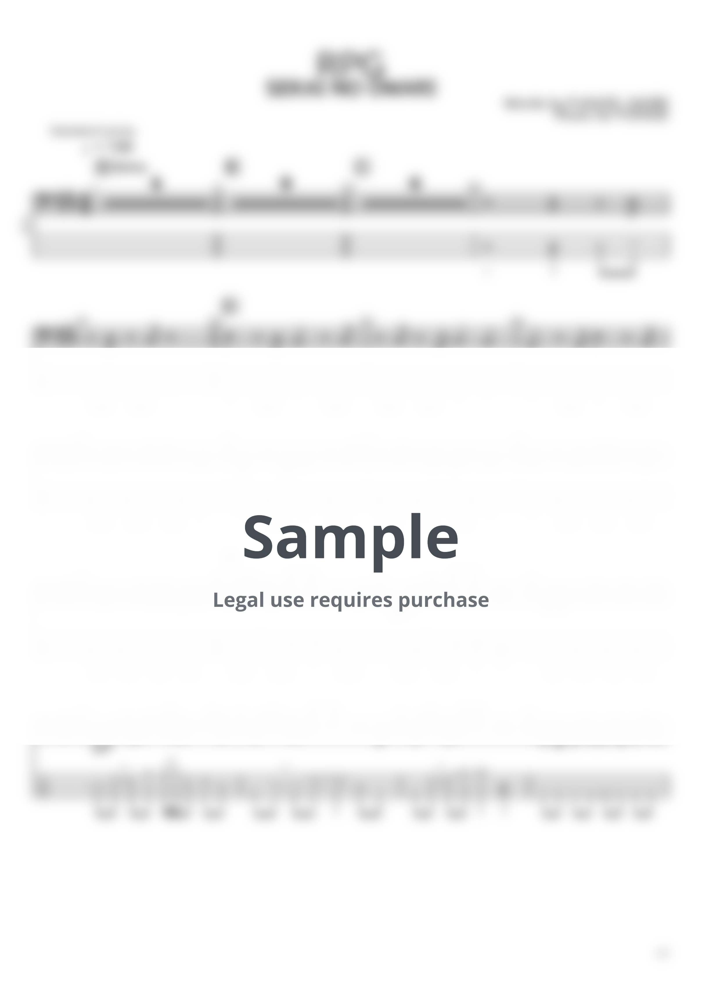 SEKAI NO OWARI - SEKAI NO OWARI ベースTAB譜面 5曲セット集Ⅰ by たぶべー