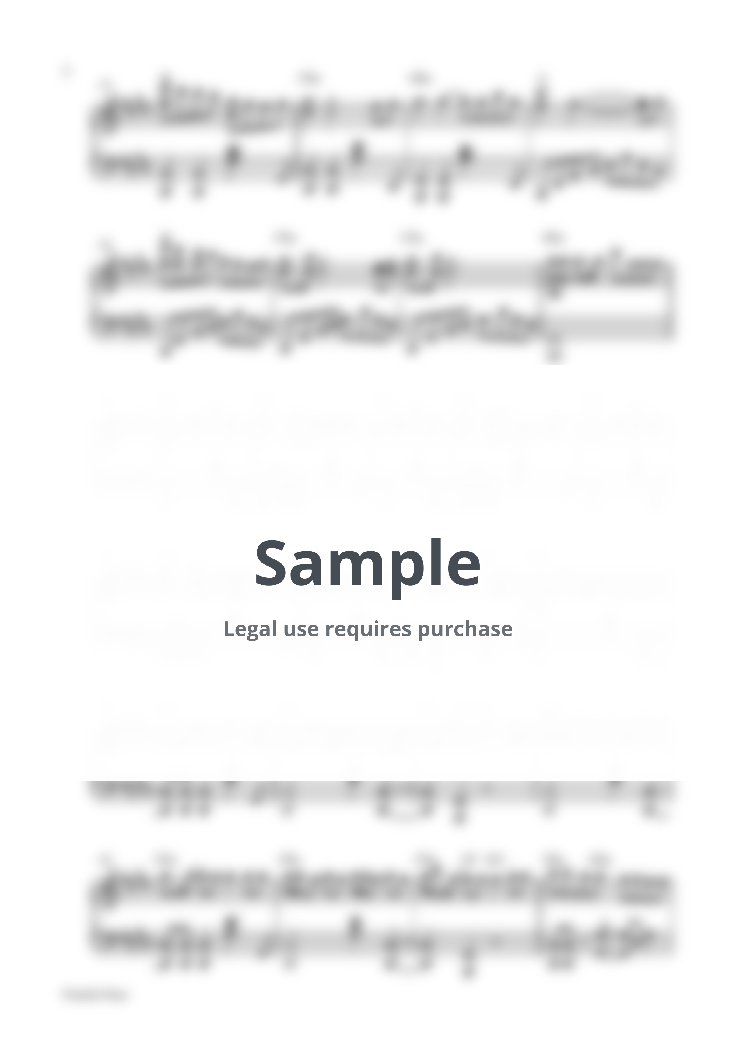 KPop Demon Hunters - Takedown (Piano Sheet) by Pianella Piano