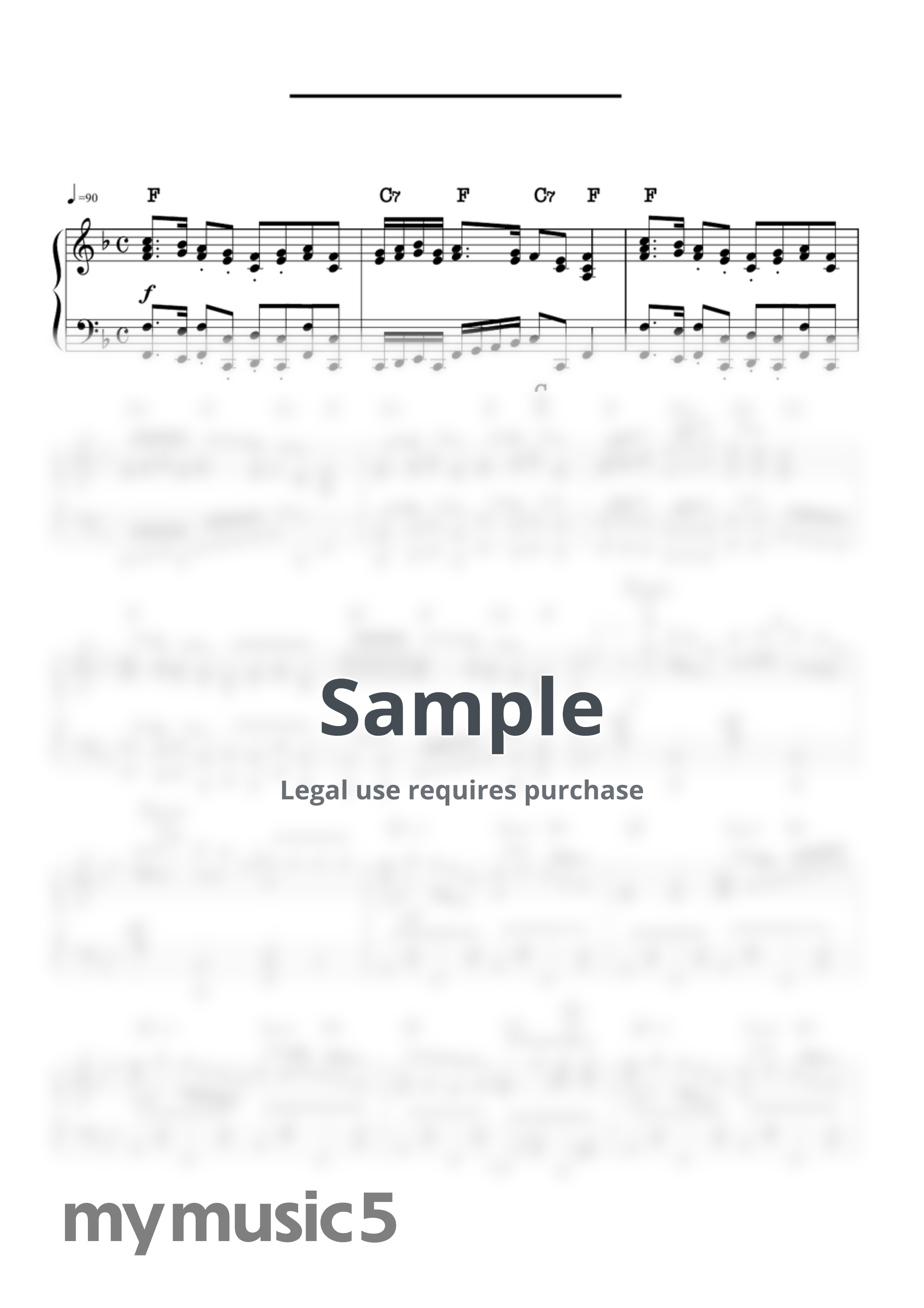 ウェーエルズ民謡 - クリスマスメドレー(ディズニーエントランス アレンジ) (クリスマス/ピアノソロ/コード有/ディズニー) by CAFU NE-かふね-