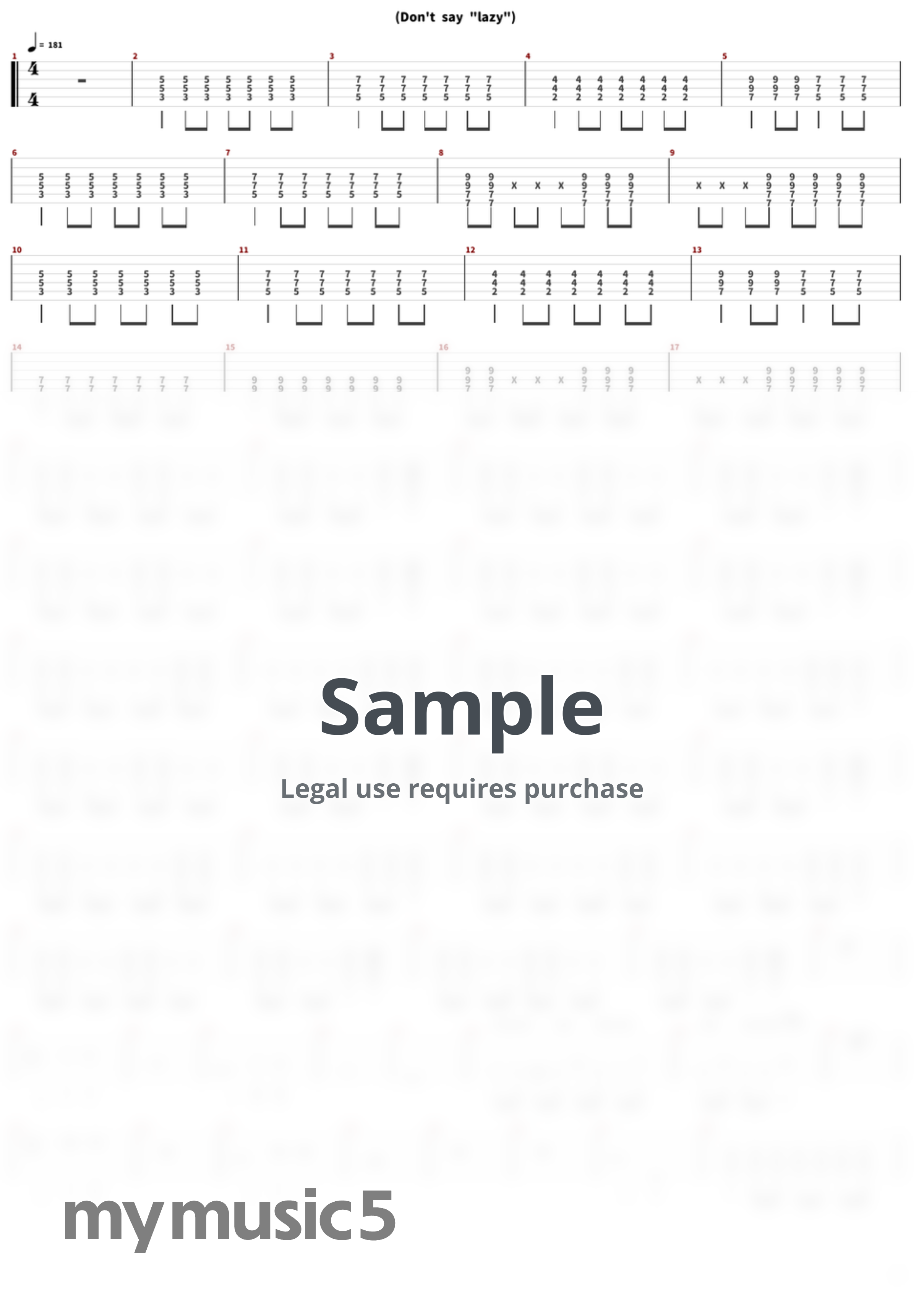 けいおん - Don't say "lazy" by あいろな