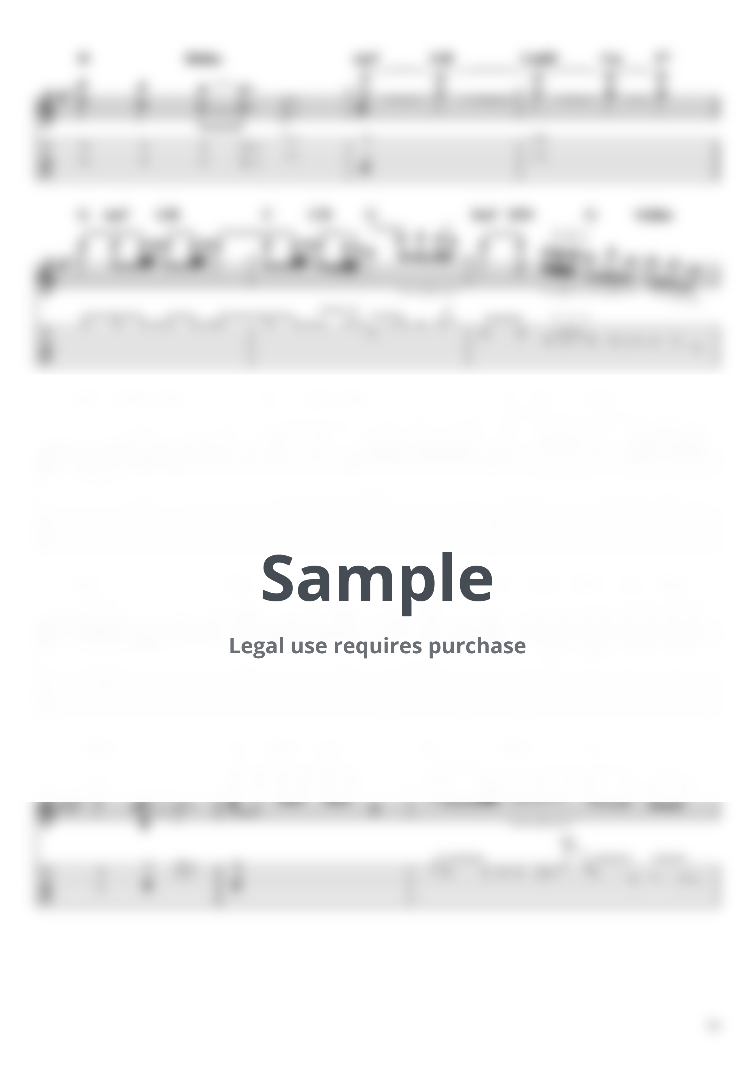 Mrs. GREEN APPLE - lulu. by guitar cover with tab