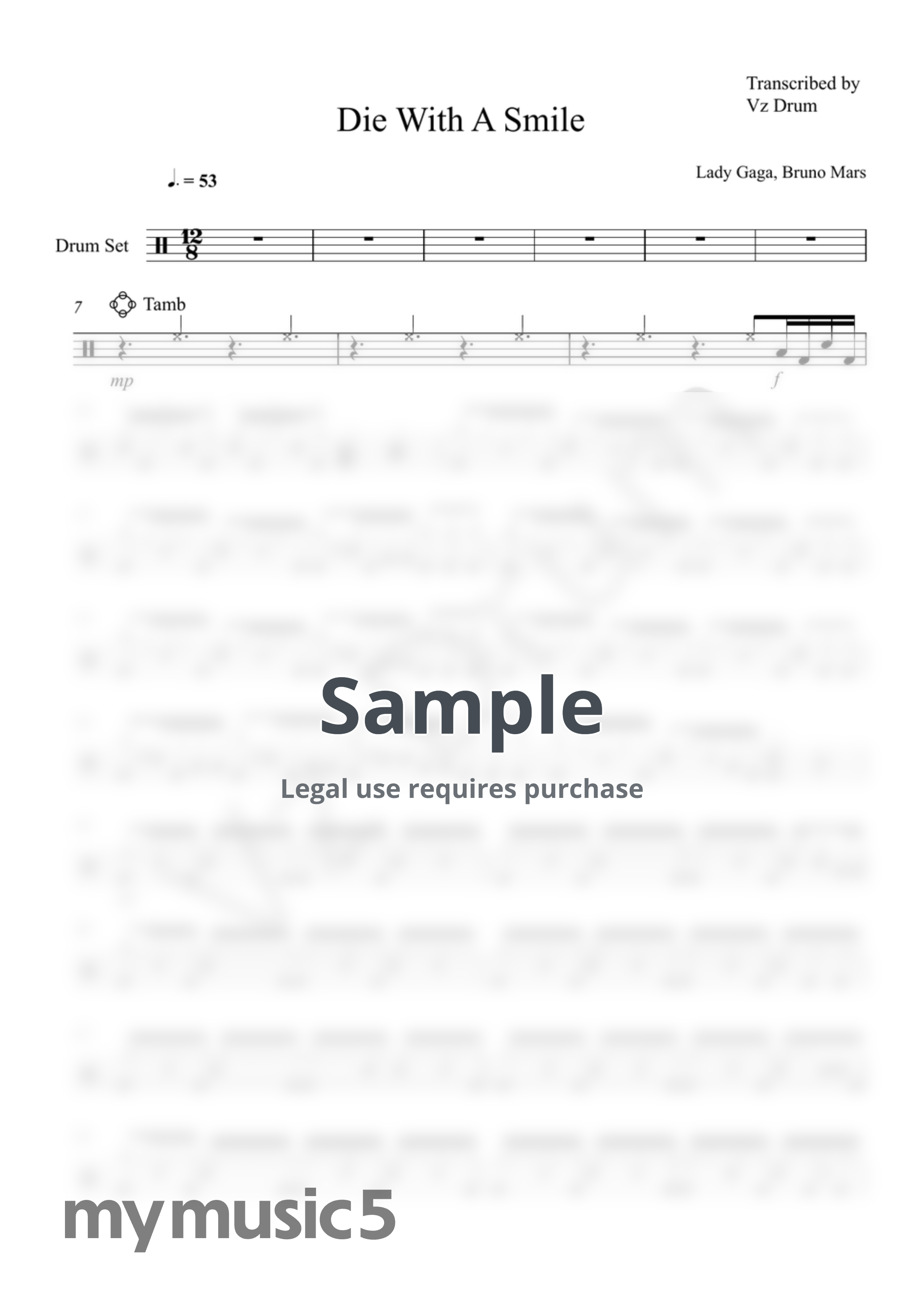 Lady Gaga - Die With A Smile by Vz Drum