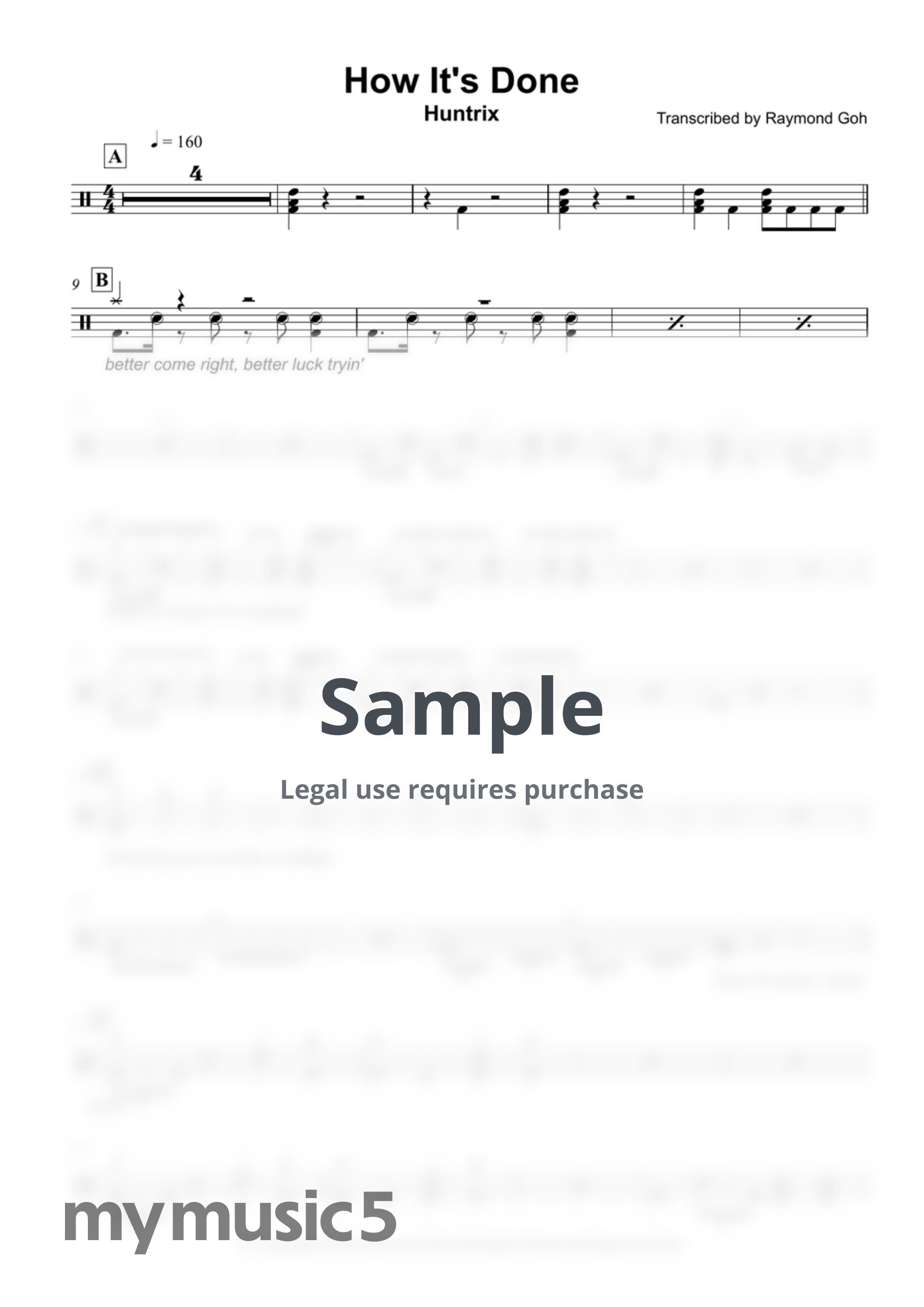 Huntrix - How It's Done (K-Pop Demon Hunters (OST)) by Raymond Goh