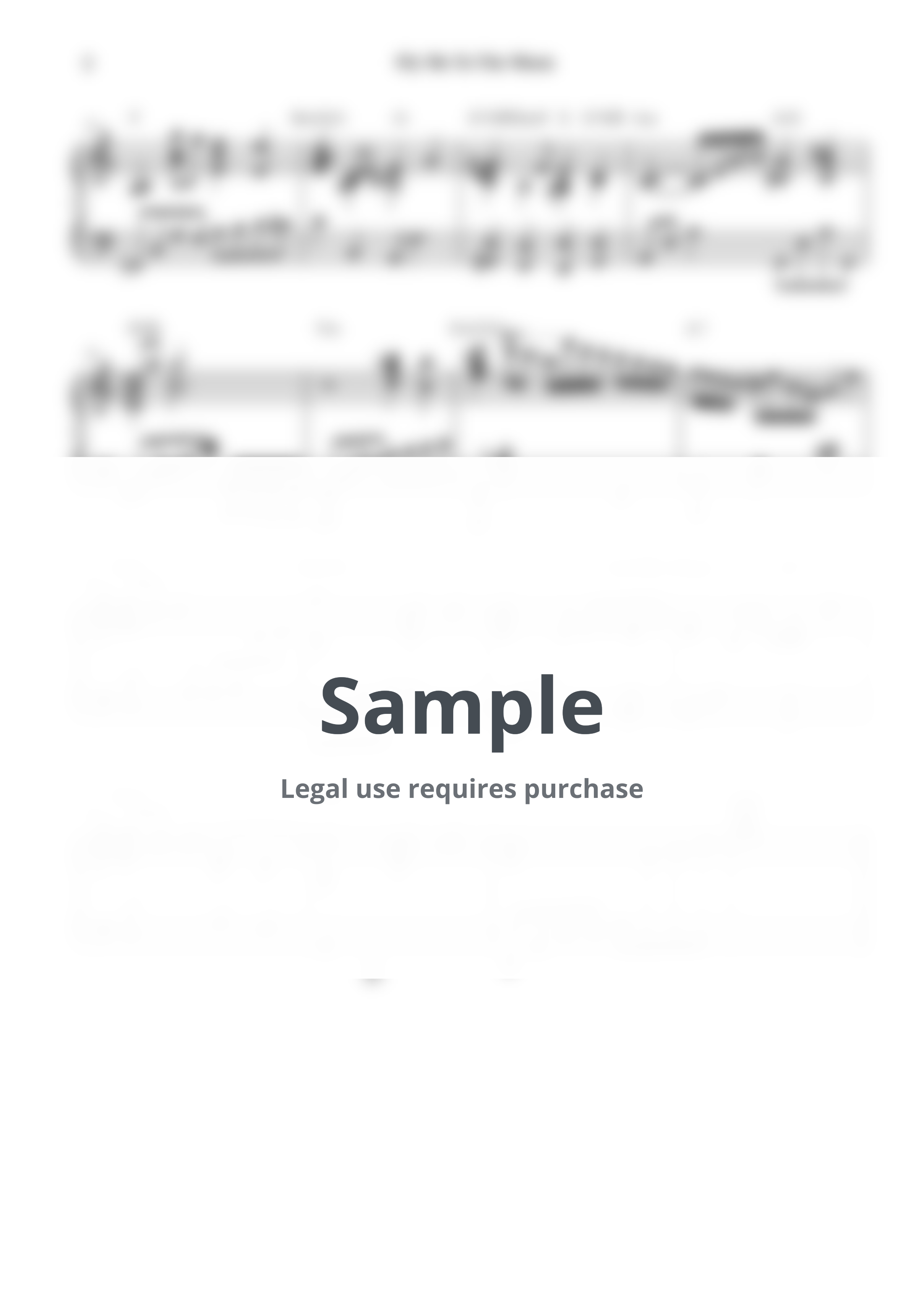 Bart Howard - Fly Me To The Moon by Daeyoun Kim