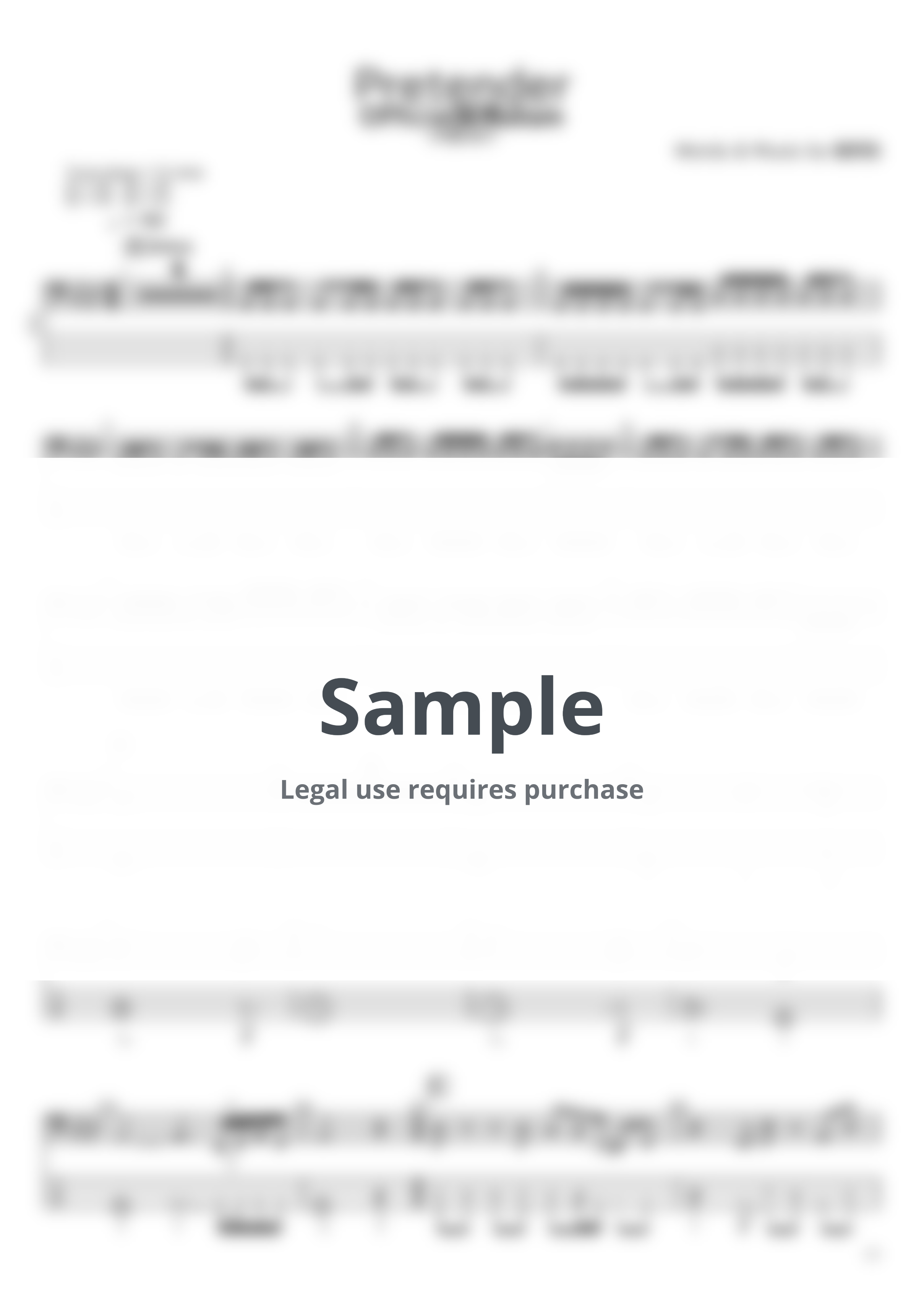 Official髭男dism - Official髭男dism ベースTAB譜面10曲セット集Ⅰ by たぶべー