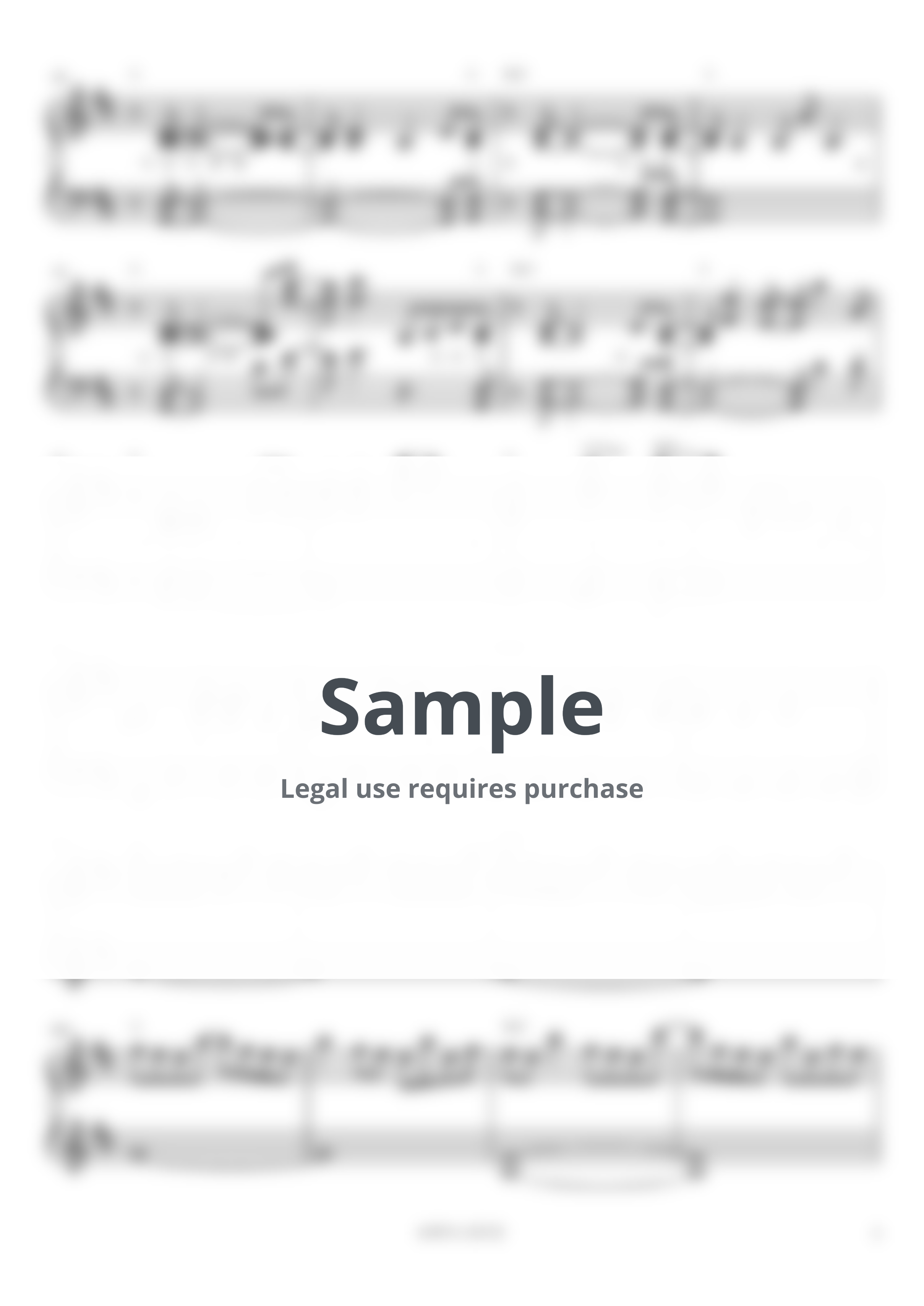 유다빈밴드 - 항해 (피아노 반주악보) by 피아노정류장