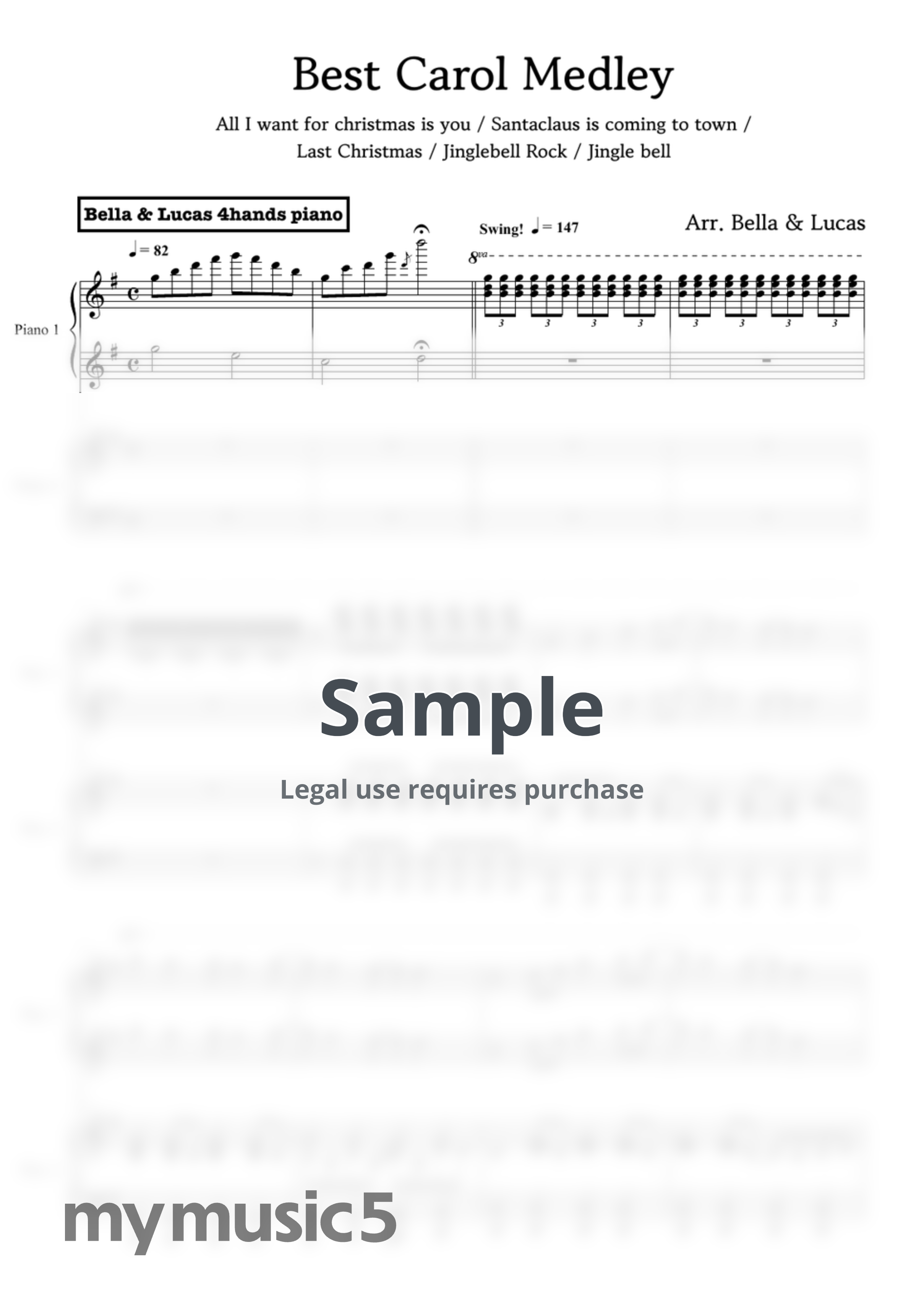 BELLA&amp;LUCAS 2023 ver. - Best Carol Medley by BELLA&amp;LUCAS