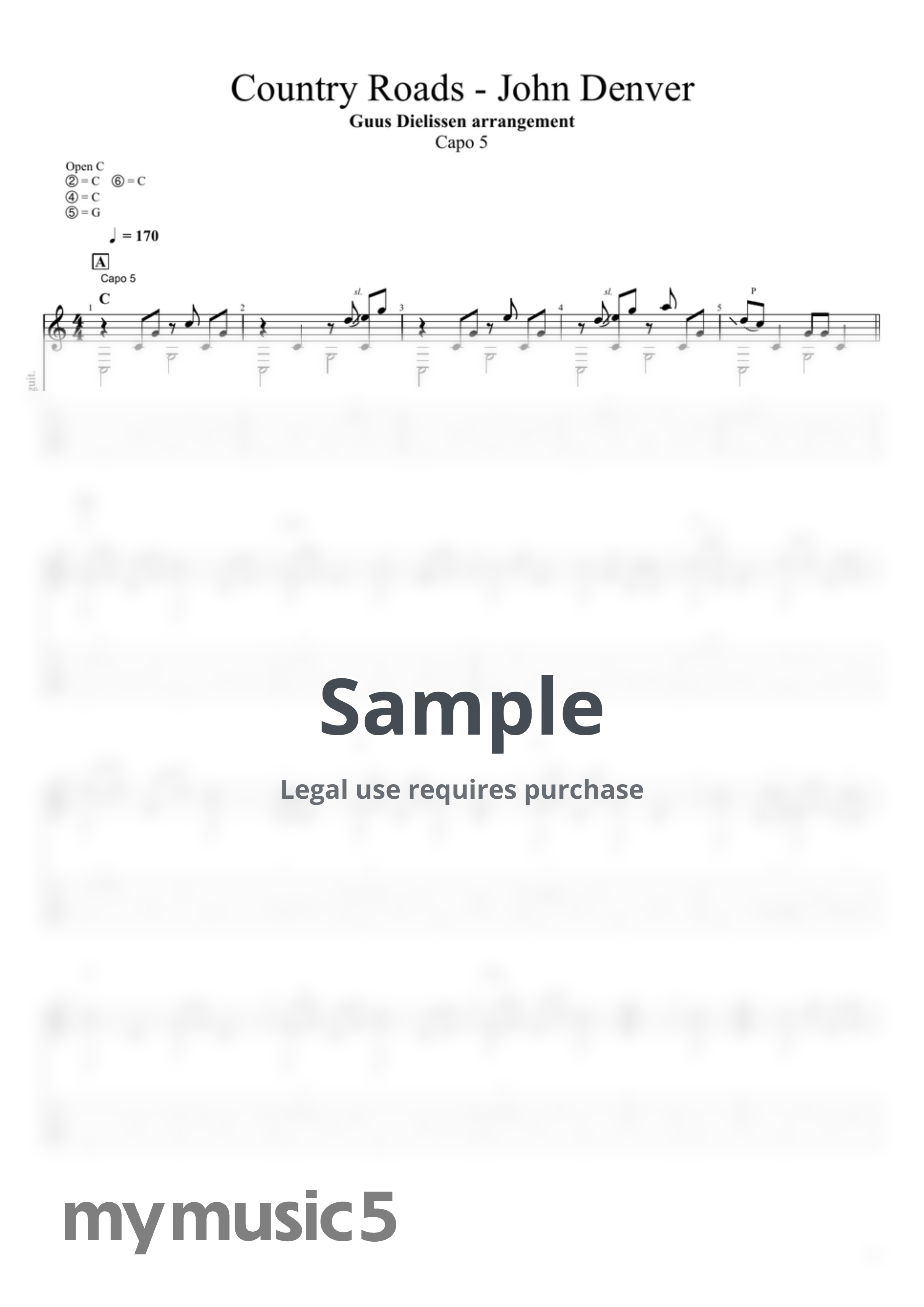 Yoko Honna, John Denver - Take Me Home, Country Road by Guus Dielissen