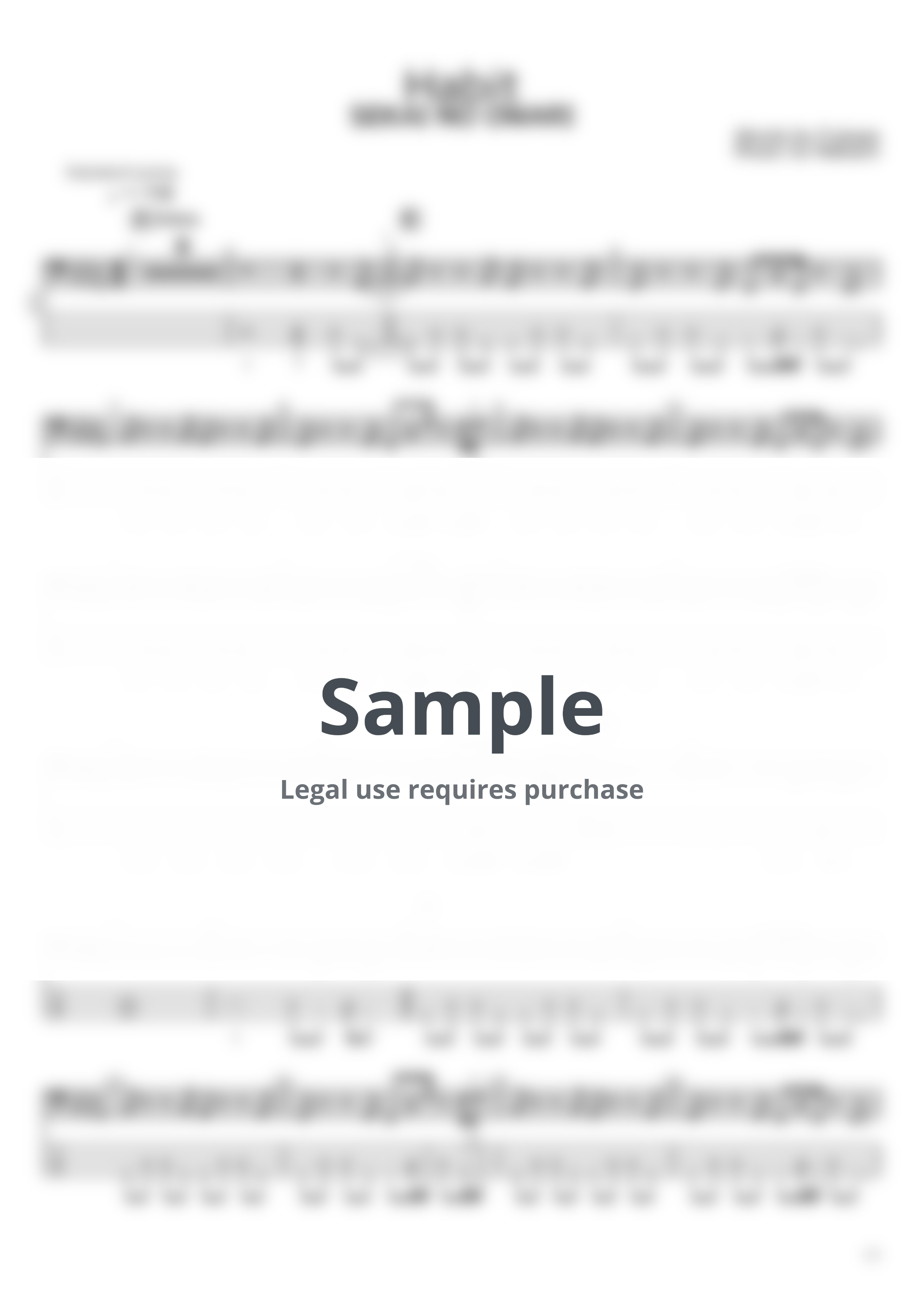 SEKAI NO OWARI - SEKAI NO OWARI ベースTAB譜面 5曲セット集Ⅰ by たぶべー