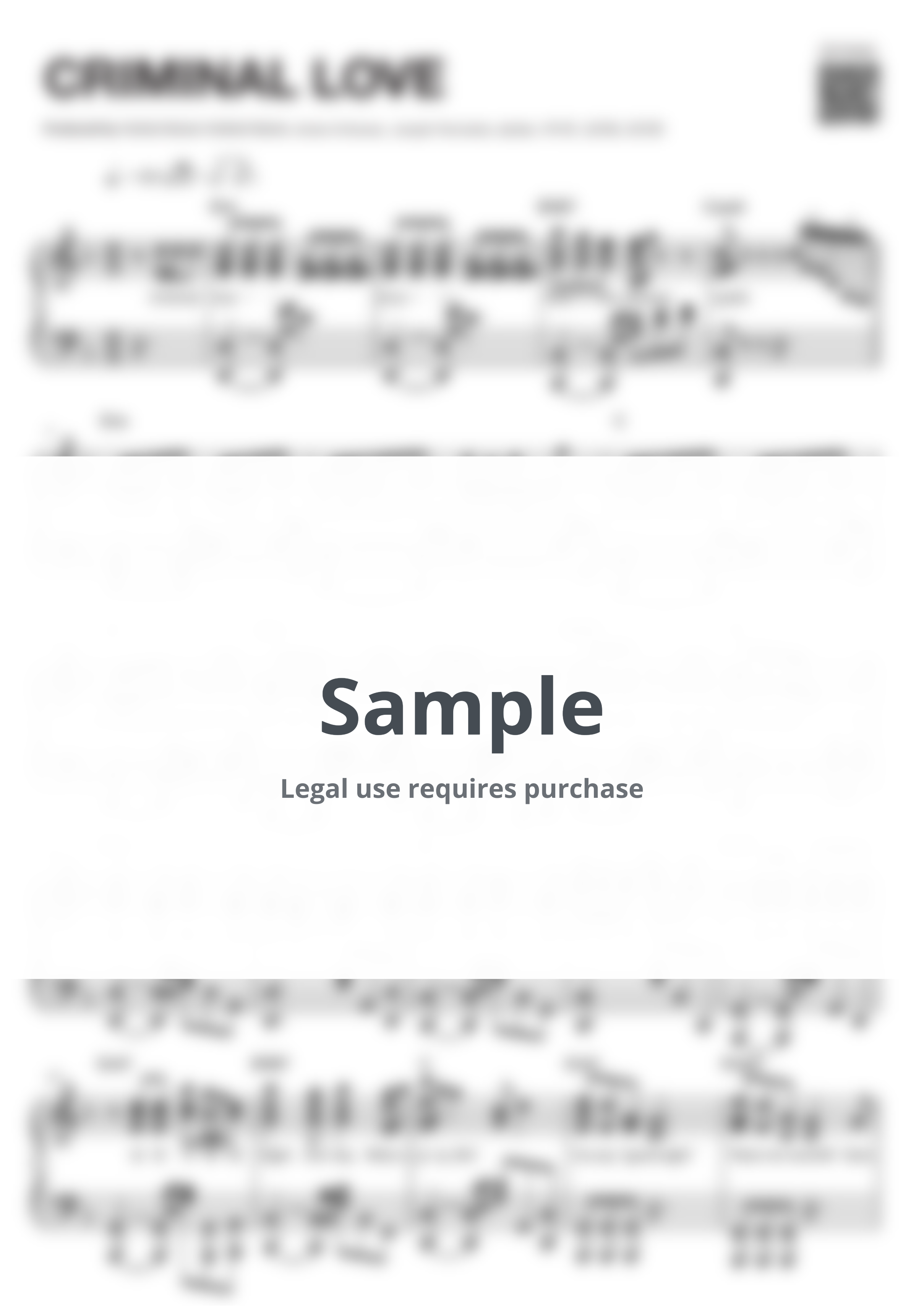 ENHYPEN (엔하이픈) - ENHYPEN (엔하이픈) ‘CRIMINAL LOVE’ | Intermediate by HYBE Sheet Music