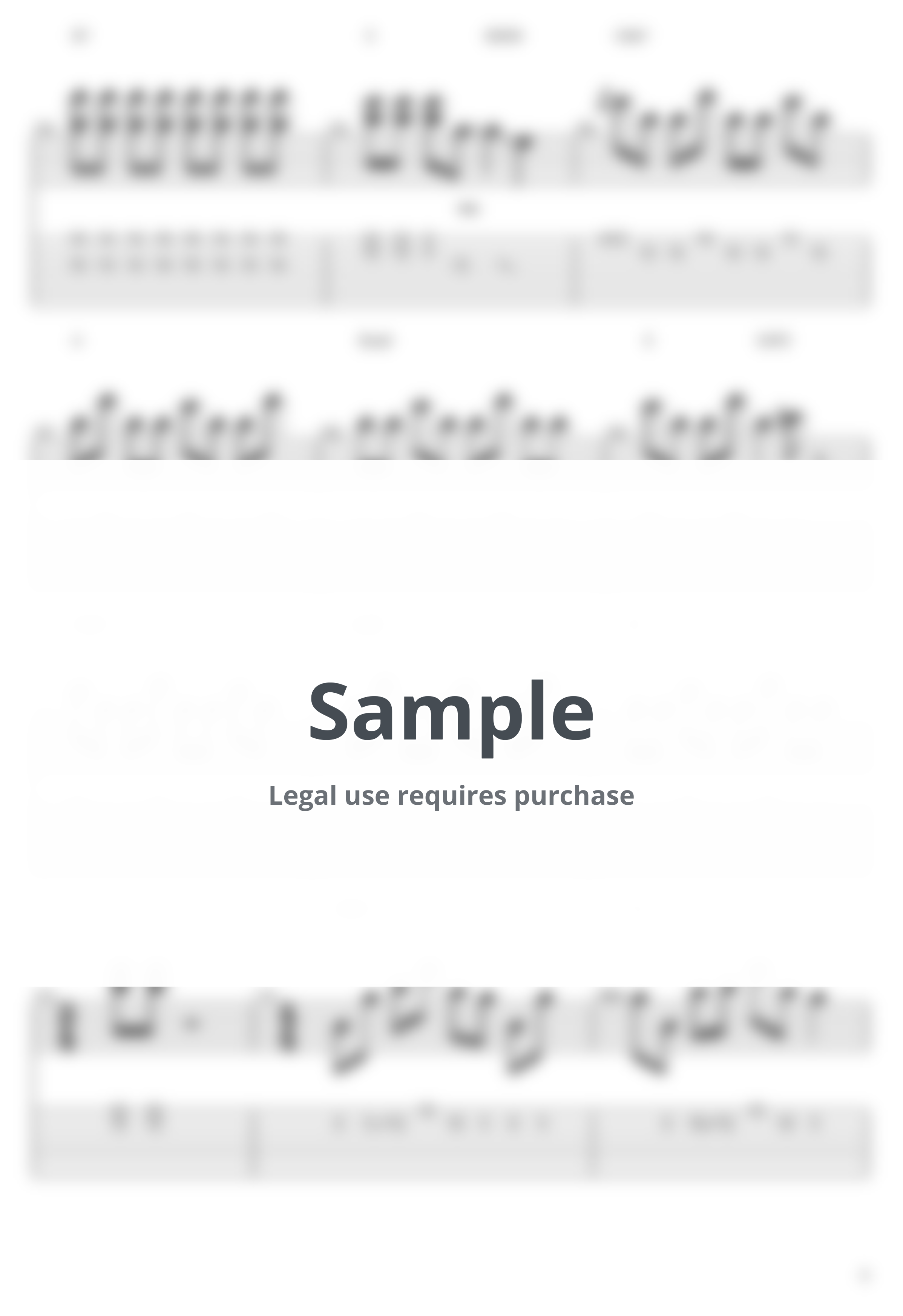 Mrs. GREEN APPLE - Inferno by guitar cover with tab