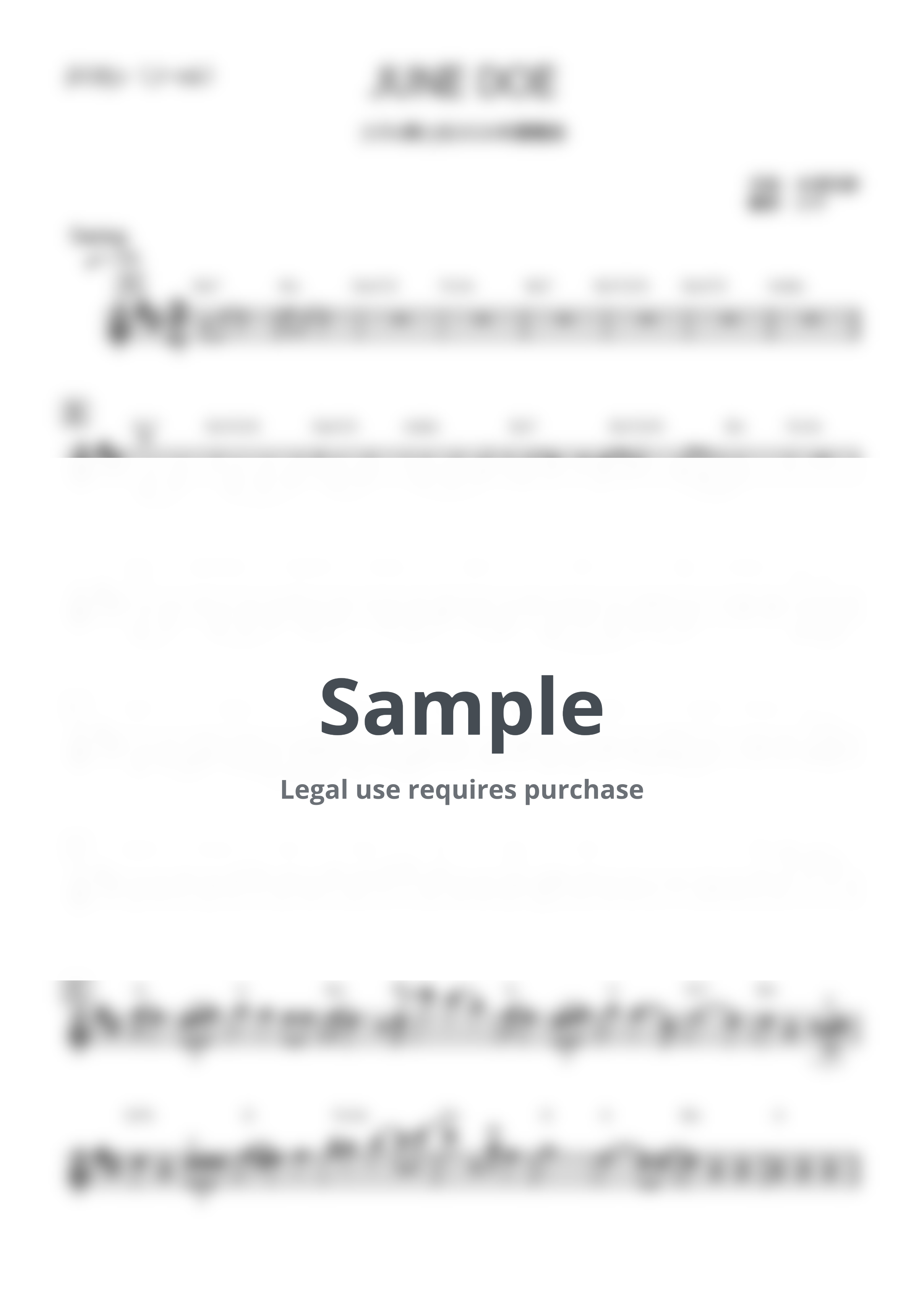 米津玄師 - JANE DOE (フミ子と弾こう会2026年課題曲) by フミ子