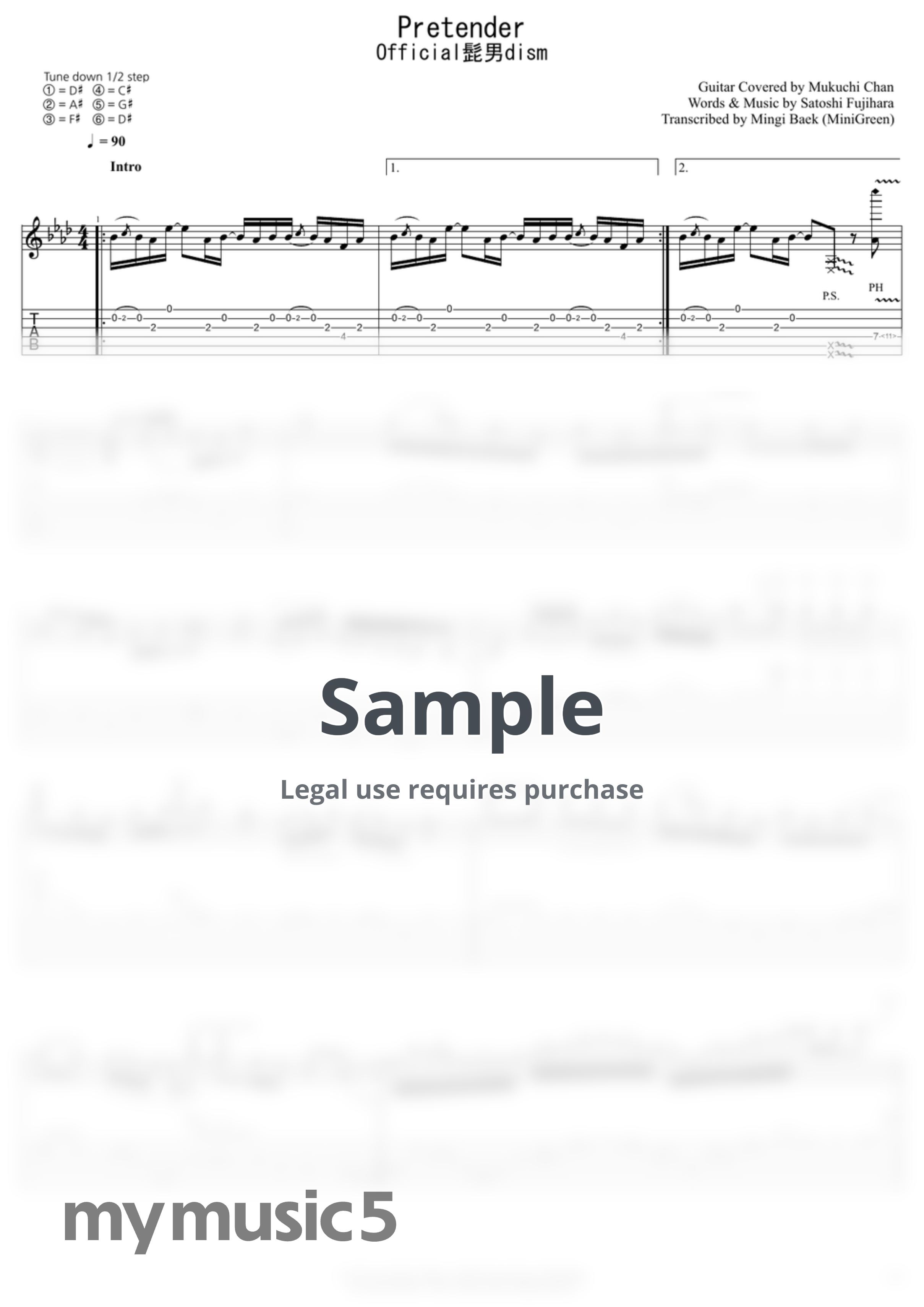Official髭男dism - Pretender by mukuchi chan
