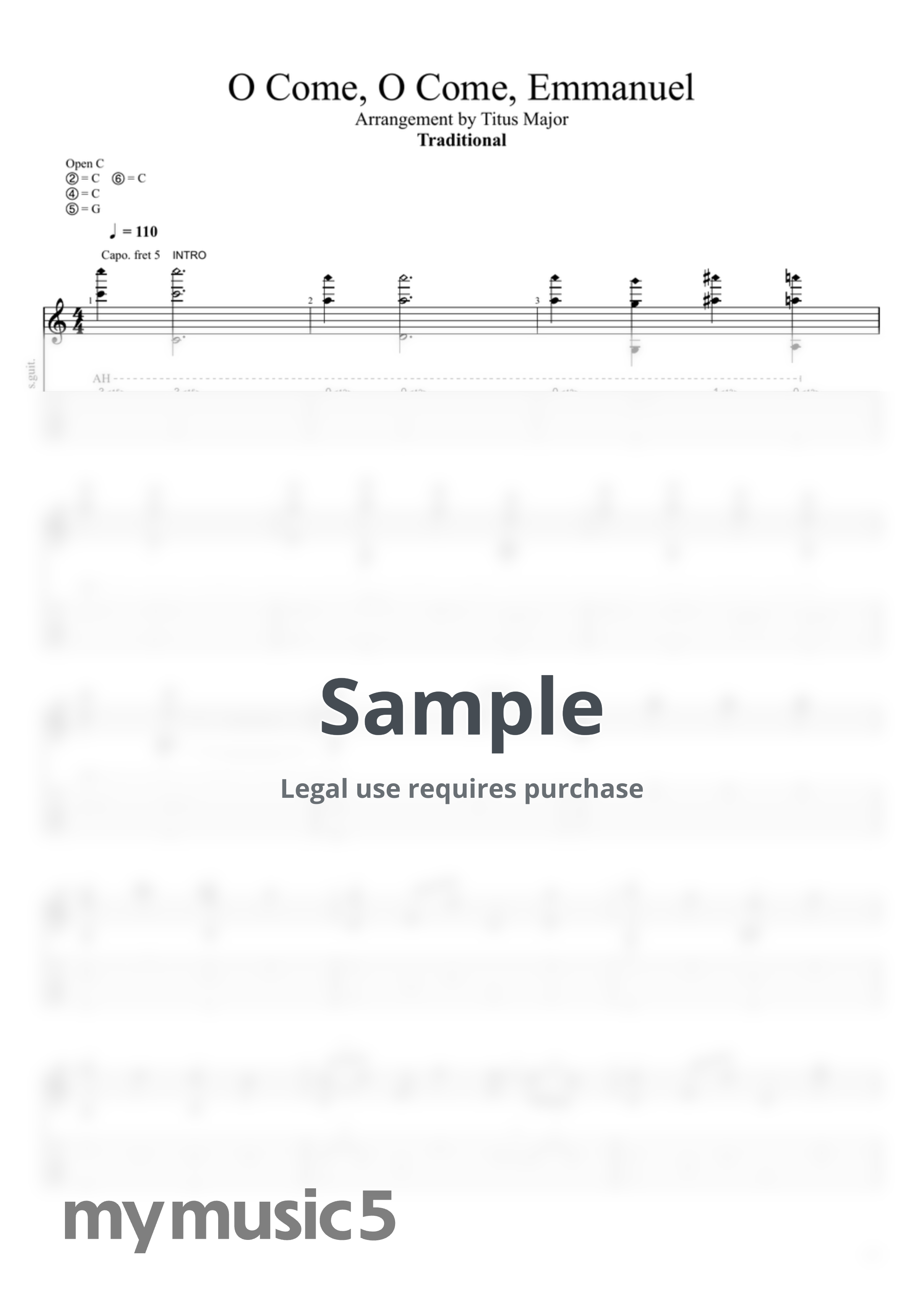 Traditional - O Come, O Come, Emmanuel by Titus Major