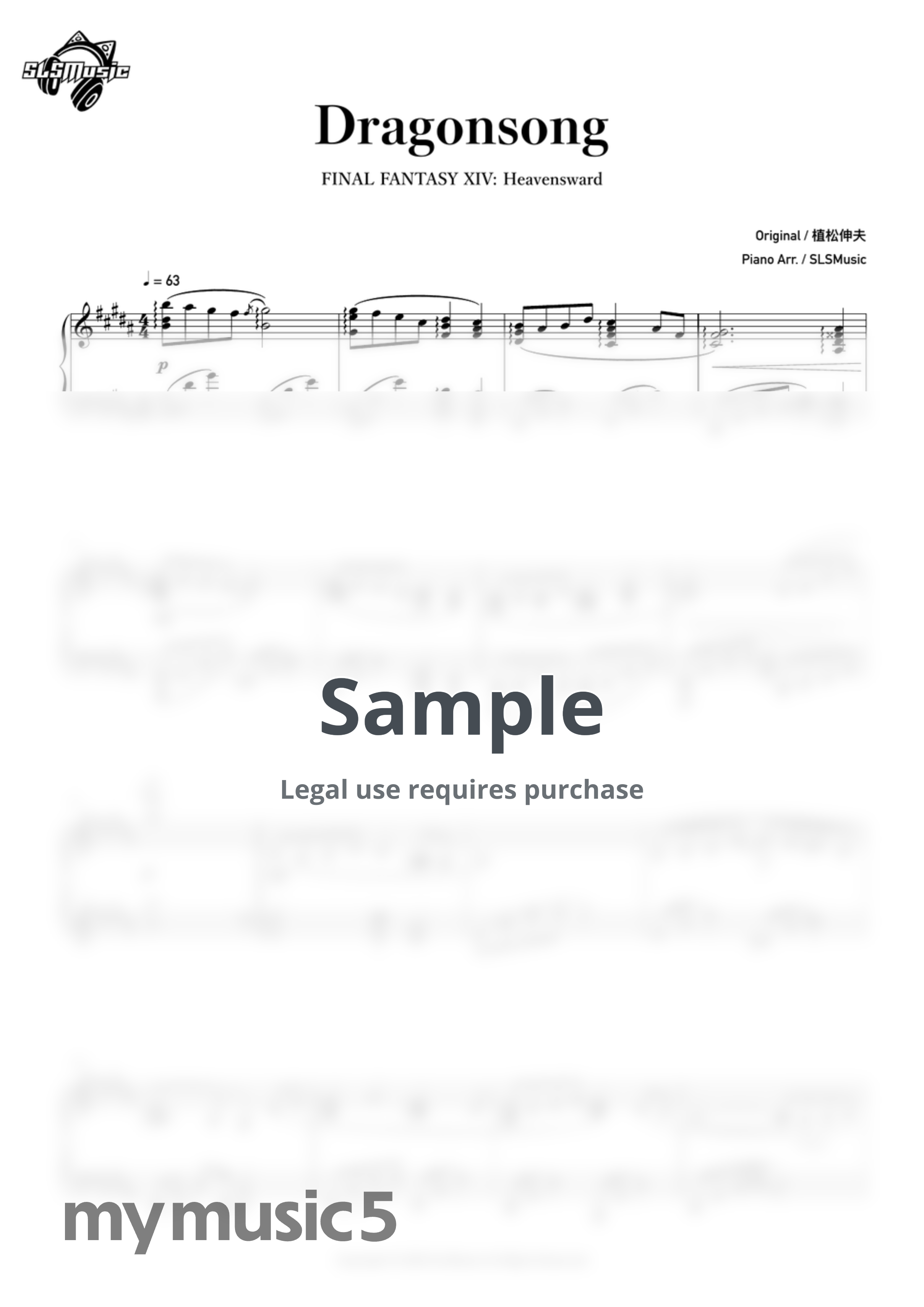 Nobuo Uematsu - Dragonsong (Final Fantasy XIV: Heavensward) by SLSMusic