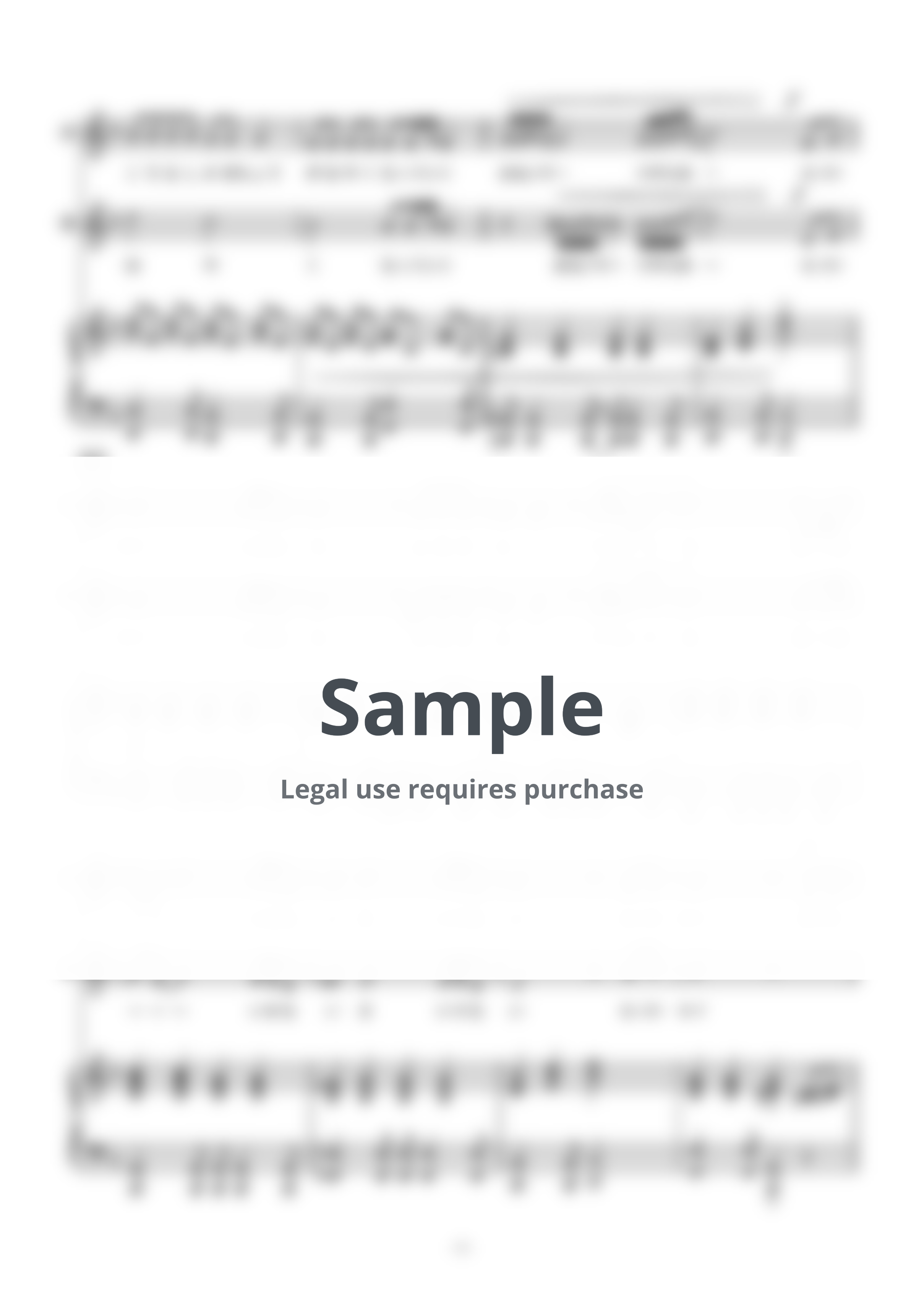 DENVER JOHN - カントリーロード~耳をすませば~ (二部合唱ハモり隊!/声部&ピアノ伴奏スコア) by Charley-K