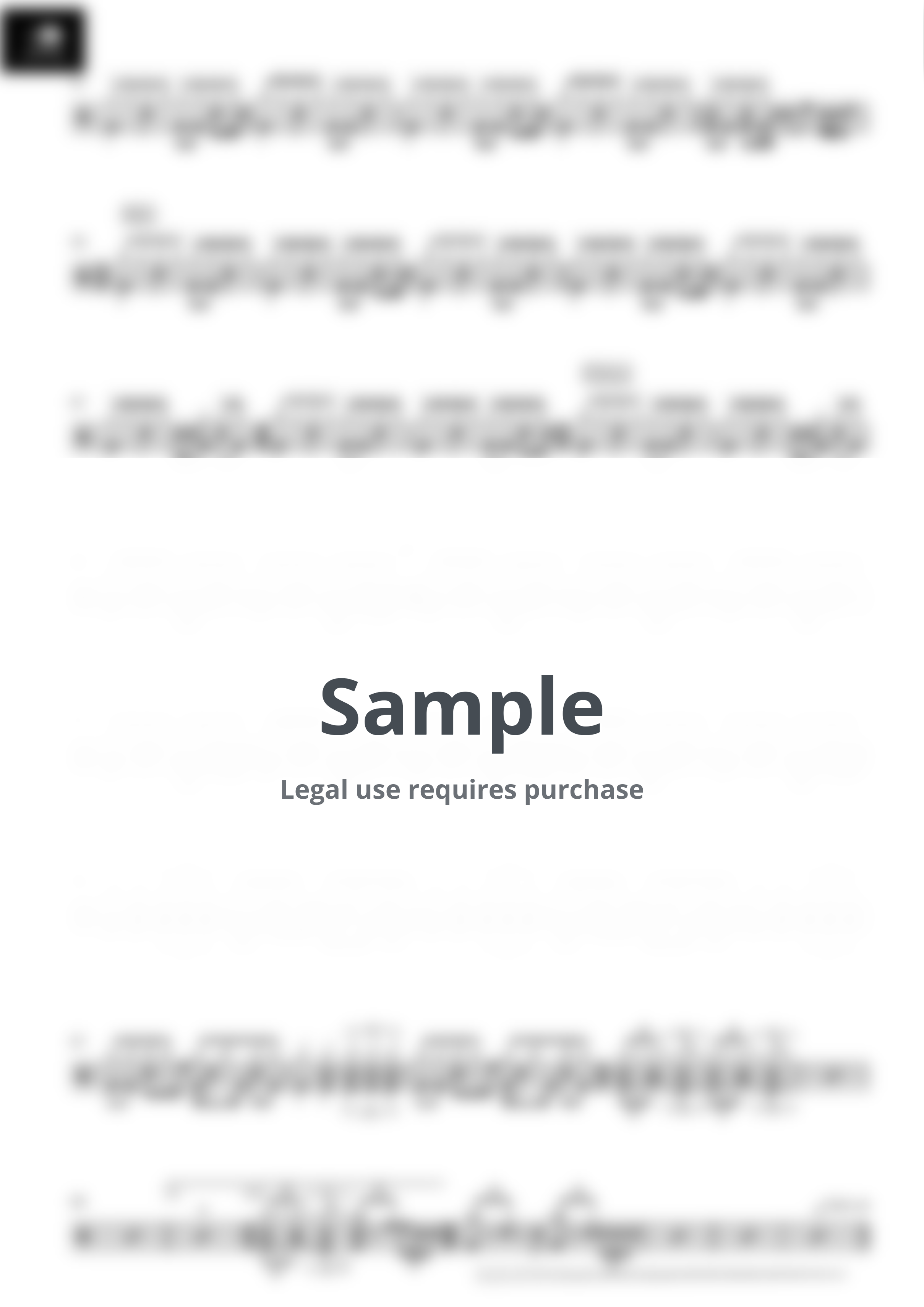 Oasis - Rock'N'Roll Star by Drum Transcription: Drum Sheet MX